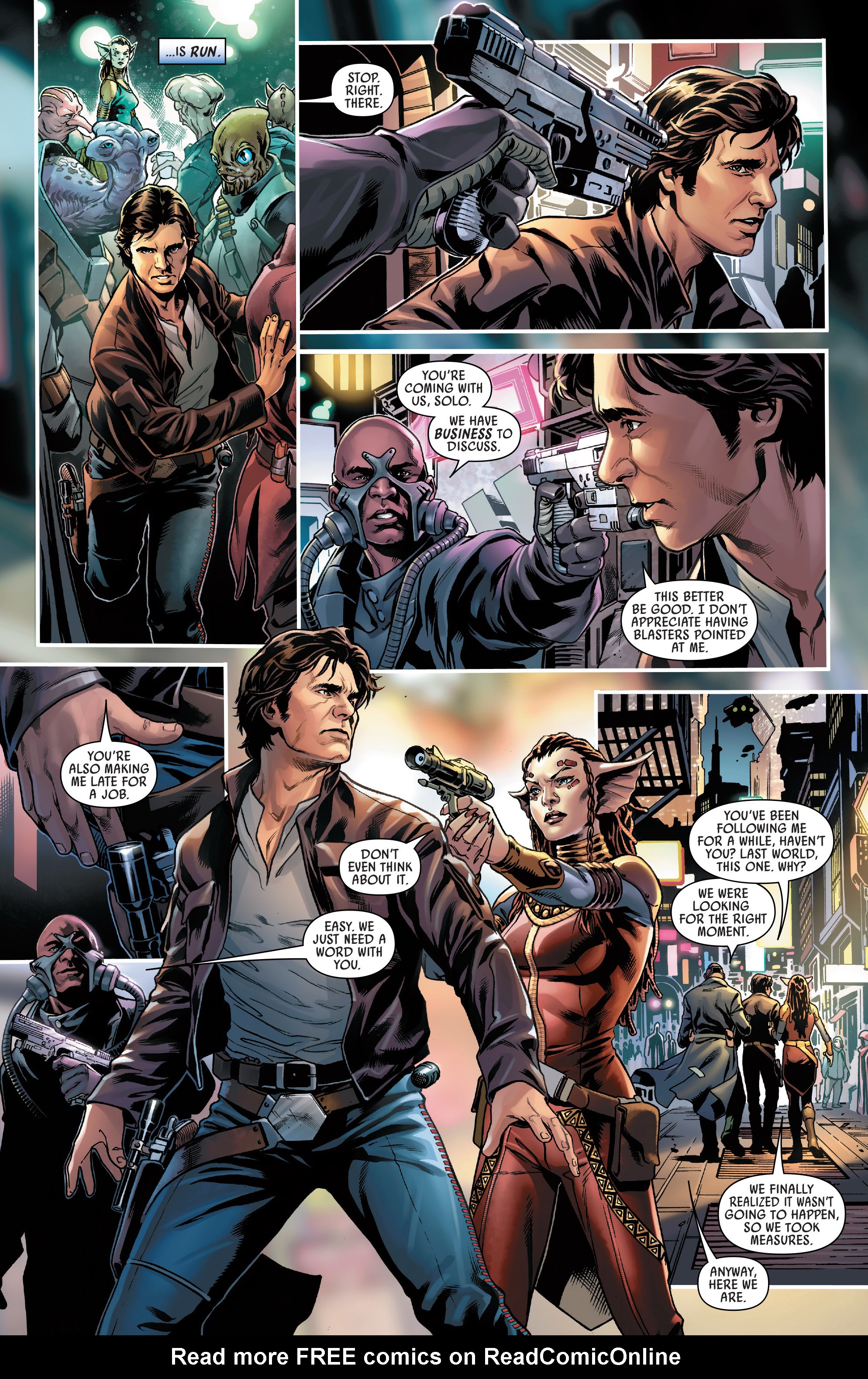 Read online Han Solo comic -  Issue #1 - 5