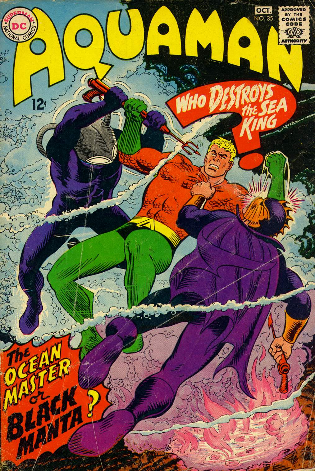 Read online Aquaman (1962) comic -  Issue #35 - 1