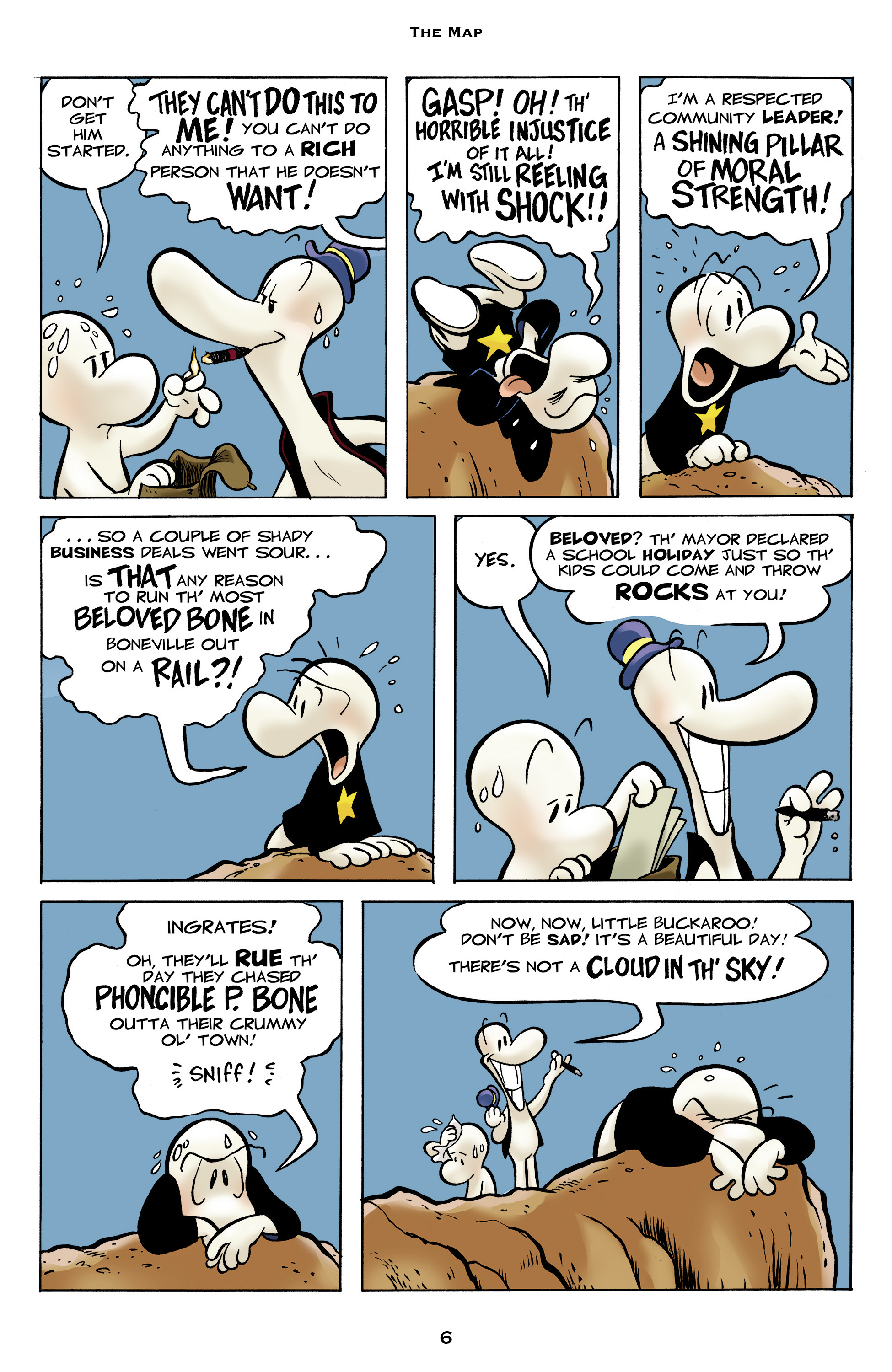 Read online Bone: Out From Boneville comic -  Issue # TPB - 6