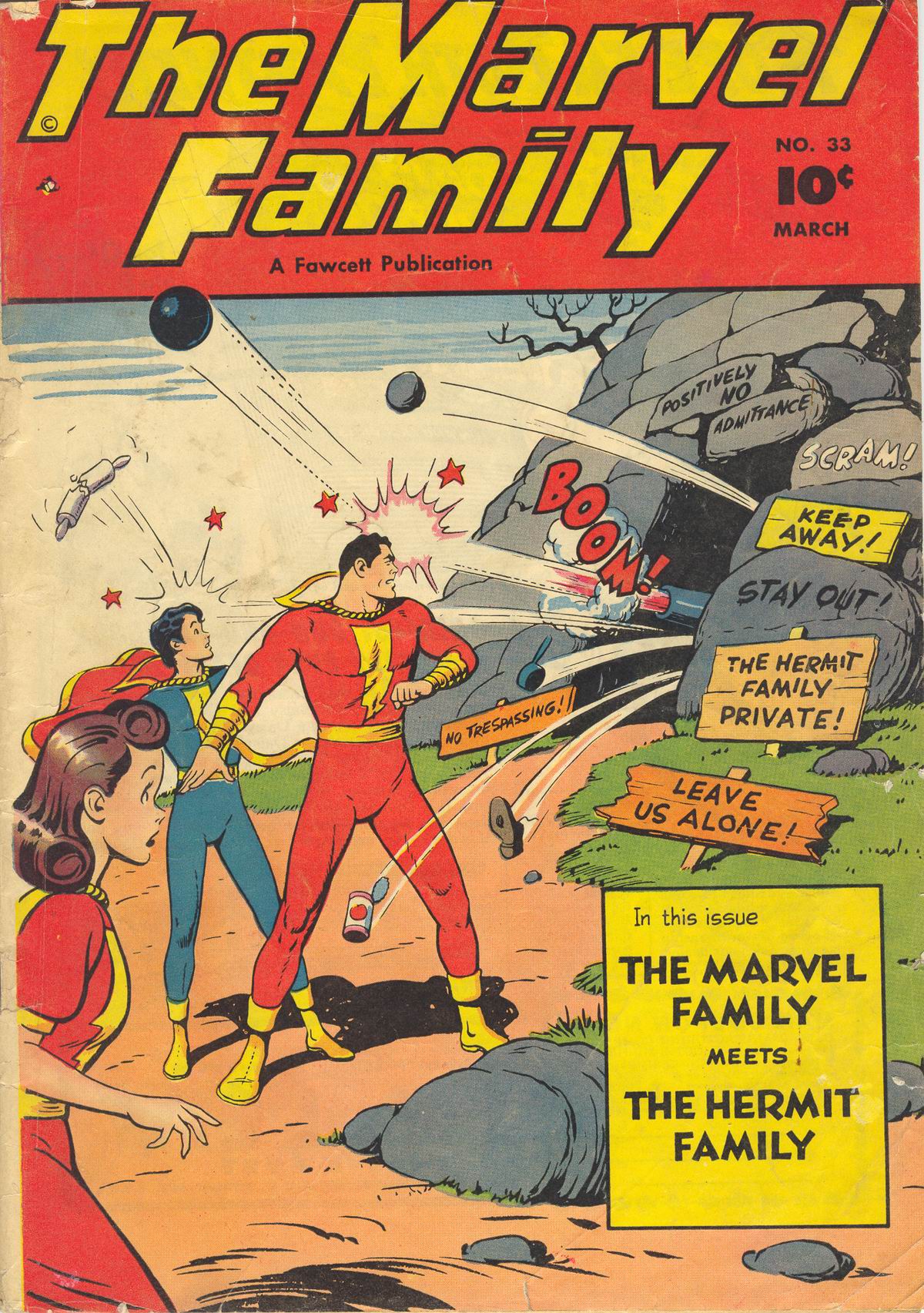 Read online The Marvel Family comic -  Issue #33 - 1