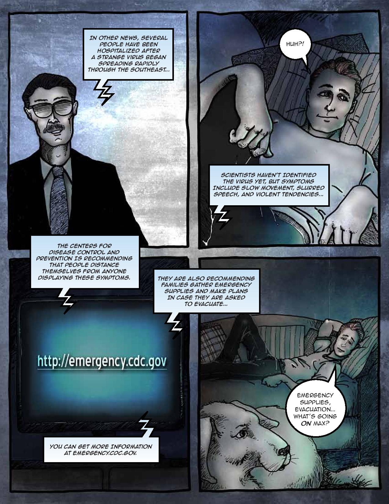 Read online Preparedness 101: A Zombie Pandemic comic -  Issue # Full - 5