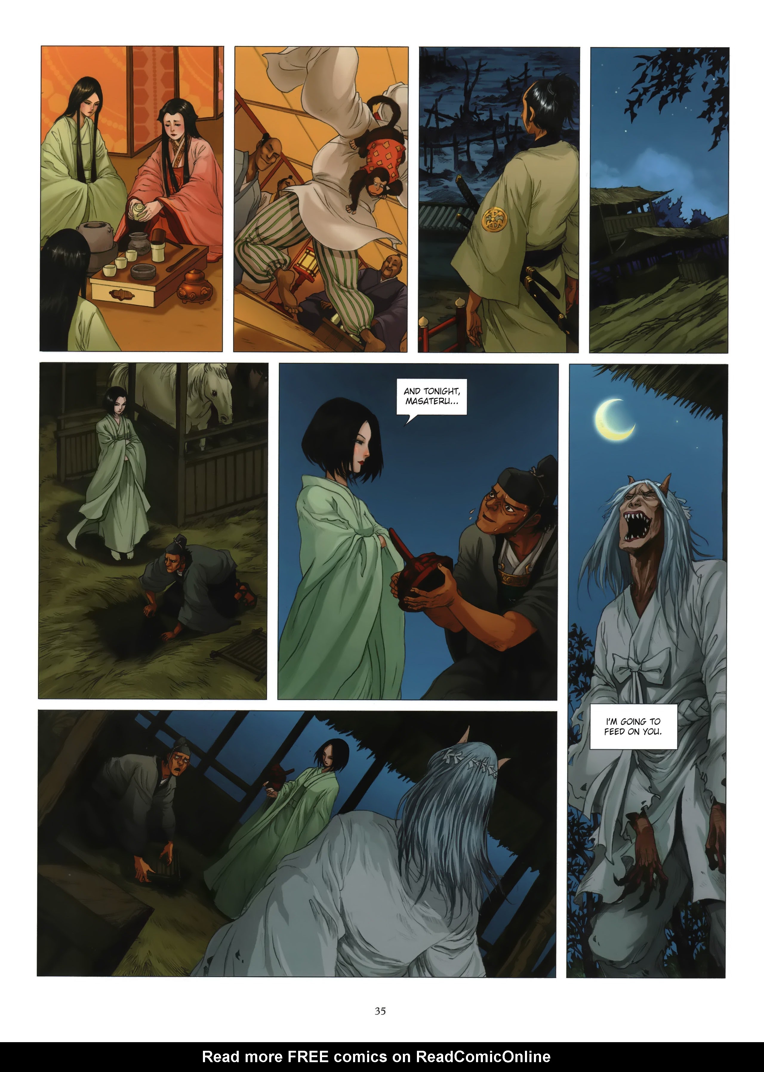 Read online Shadow of the Shinobi comic -  Issue #1 - 36