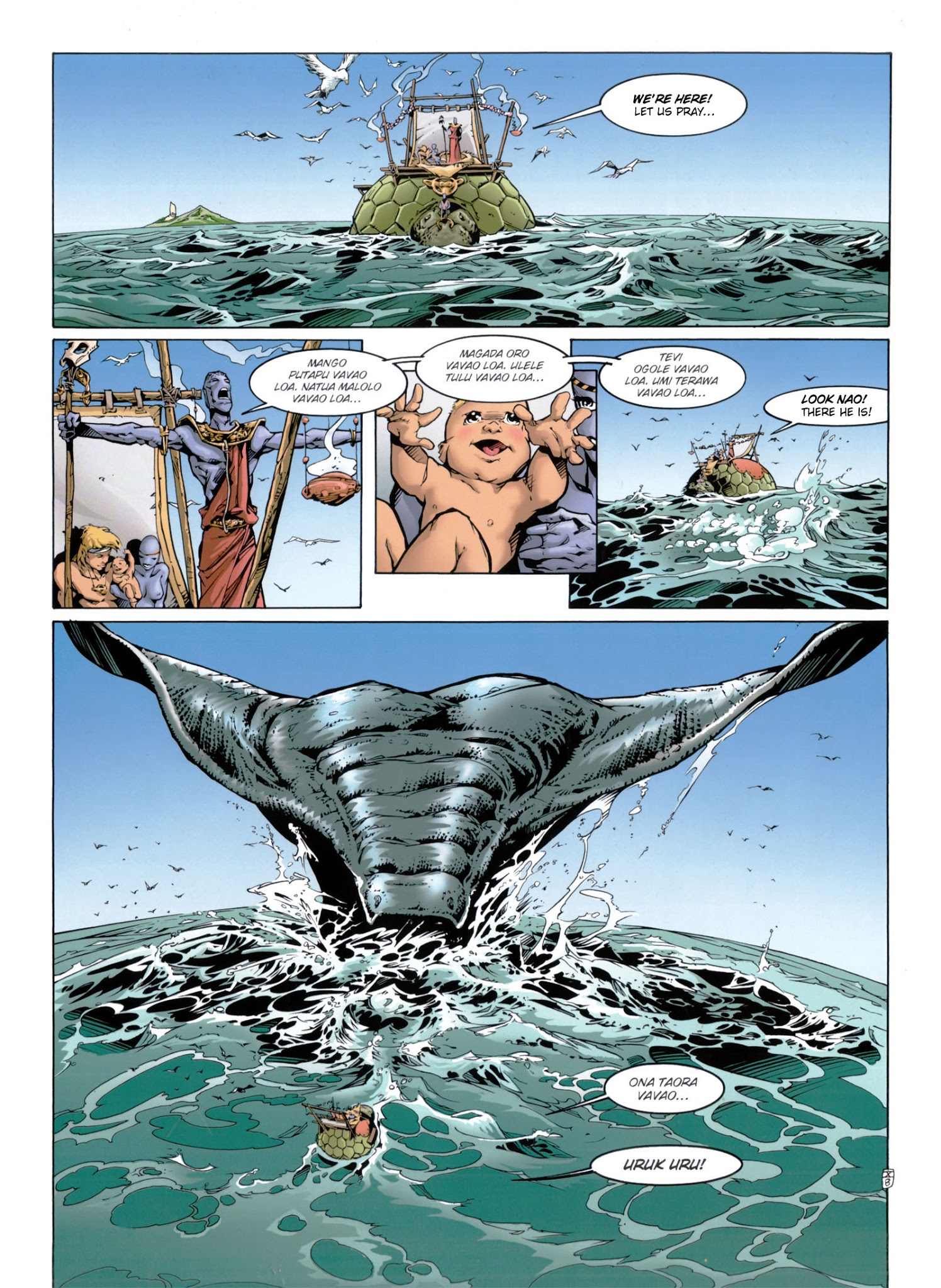Read online Aquablue comic -  Issue #10 - 11