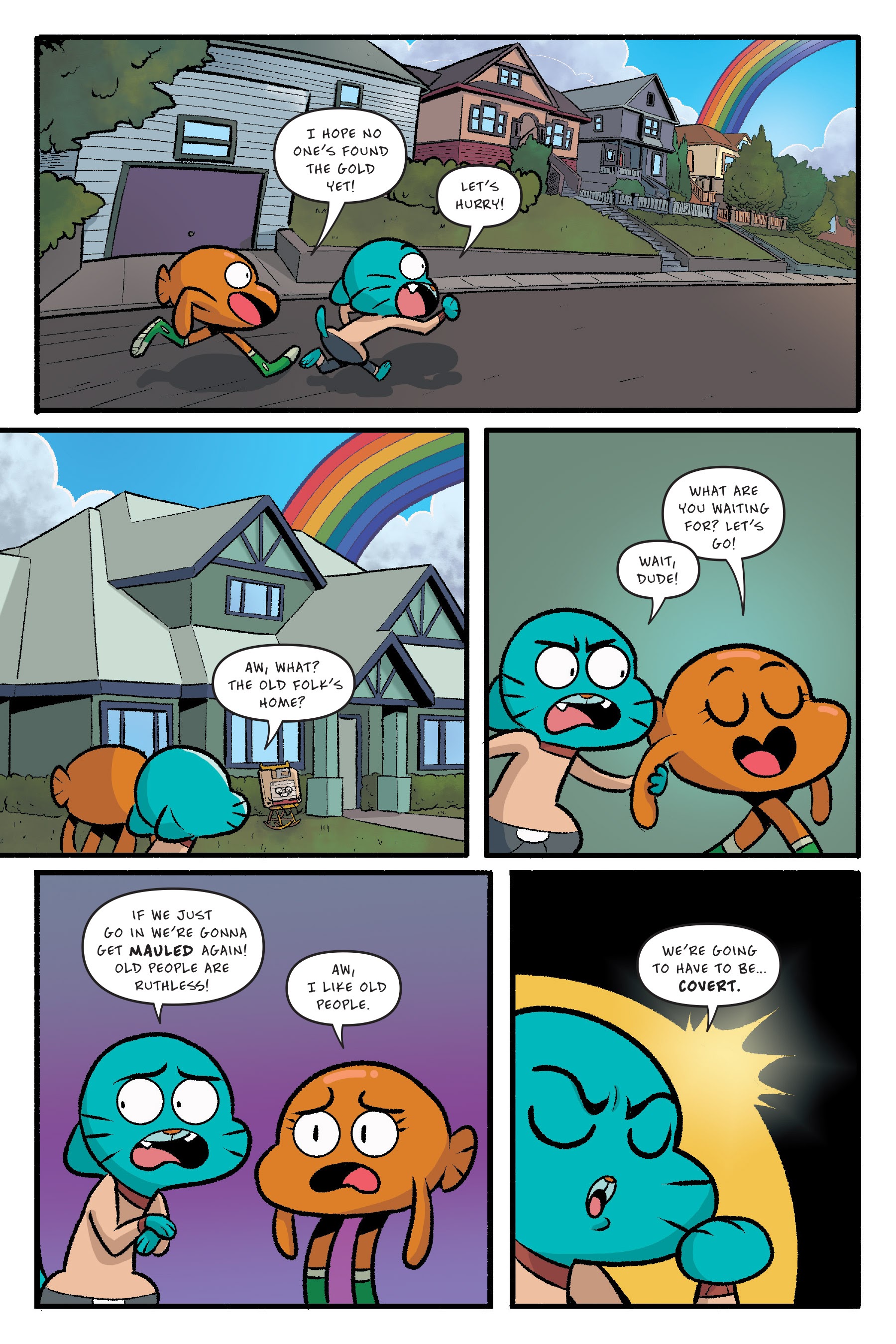 Read online The Amazing World of Gumball: The Storm comic -  Issue # TPB - 135