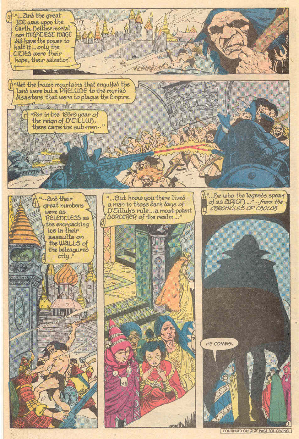 Read online Warlord (1976) comic -  Issue #55 - 19