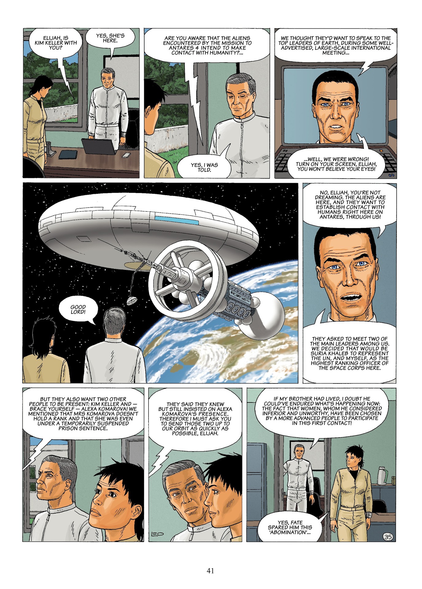 Read online Antares comic -  Issue #6 - 43