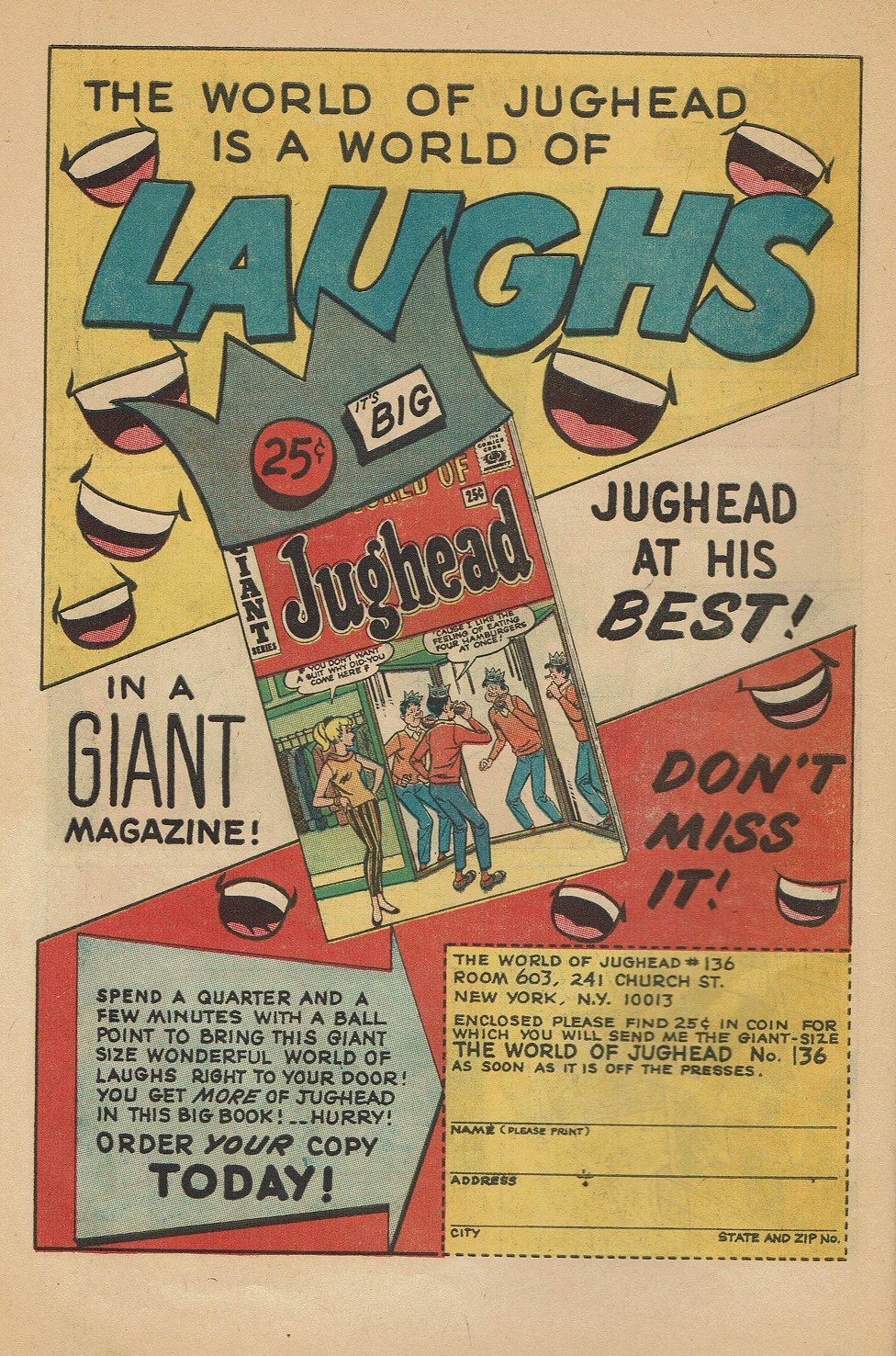Read online Archie's Joke Book Magazine comic -  Issue #93 - 22