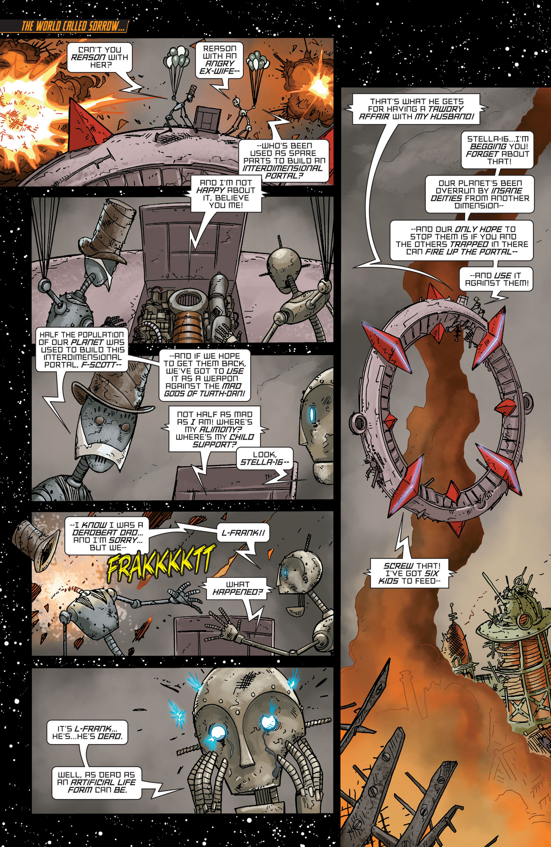 Read online Larfleeze comic -  Issue #12 - 2