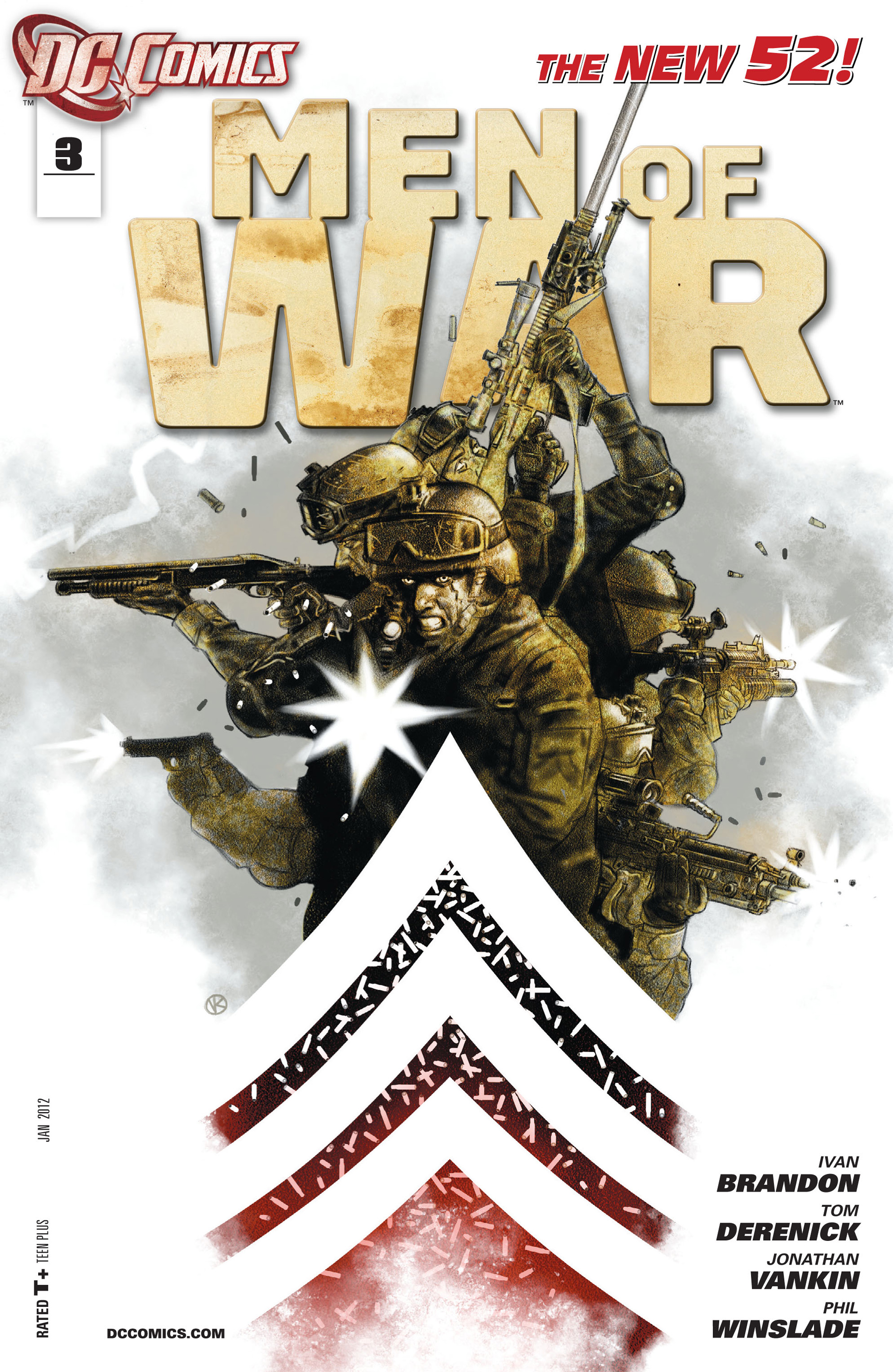 Read online Men of War (2011) comic -  Issue #3 - 1