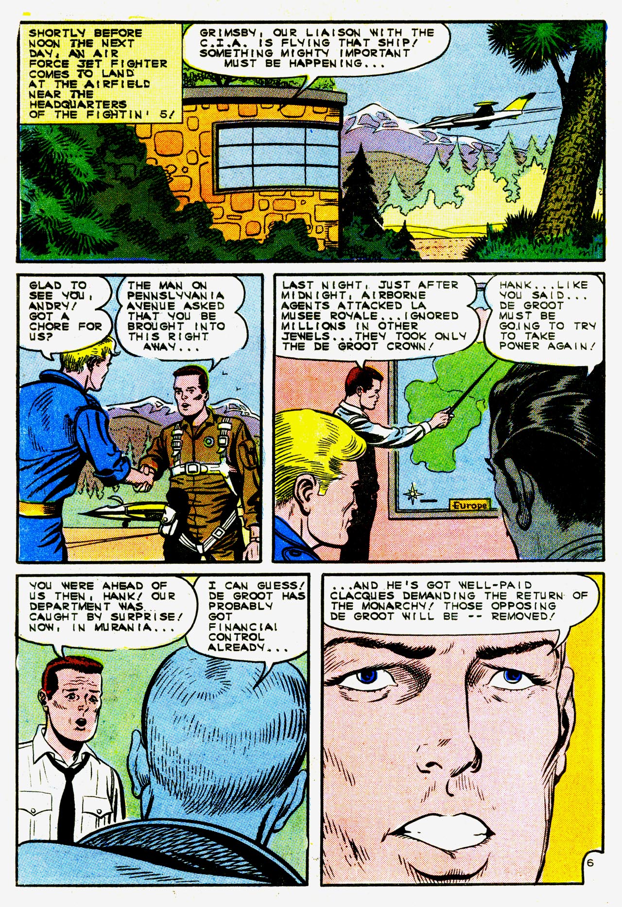 Read online The Fightin' 5 comic -  Issue #37 - 10