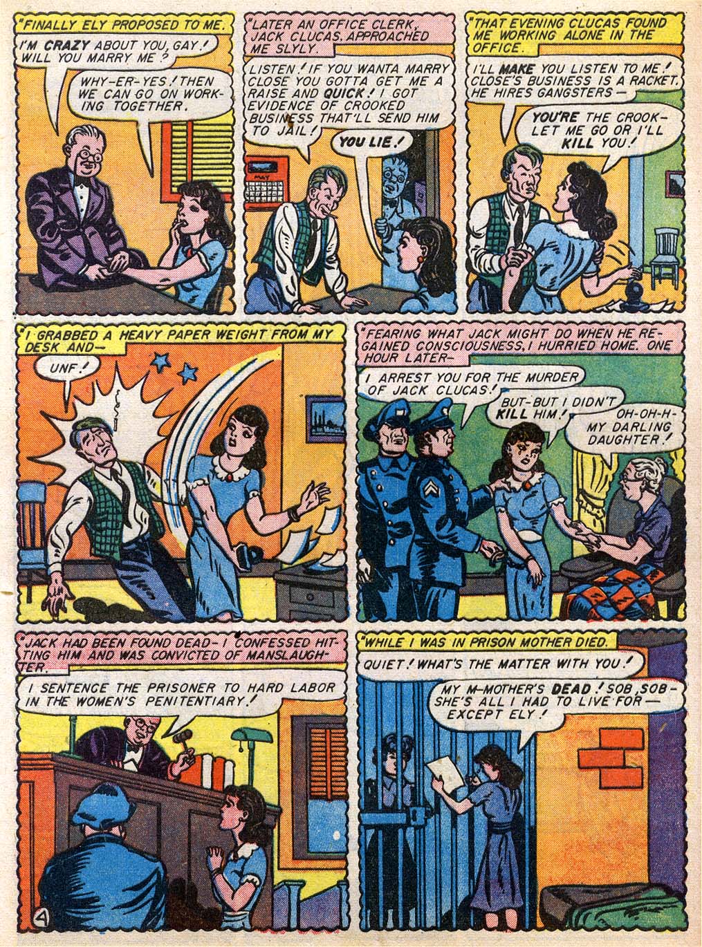Read online Sensation (Mystery) Comics comic -  Issue #27 - 6
