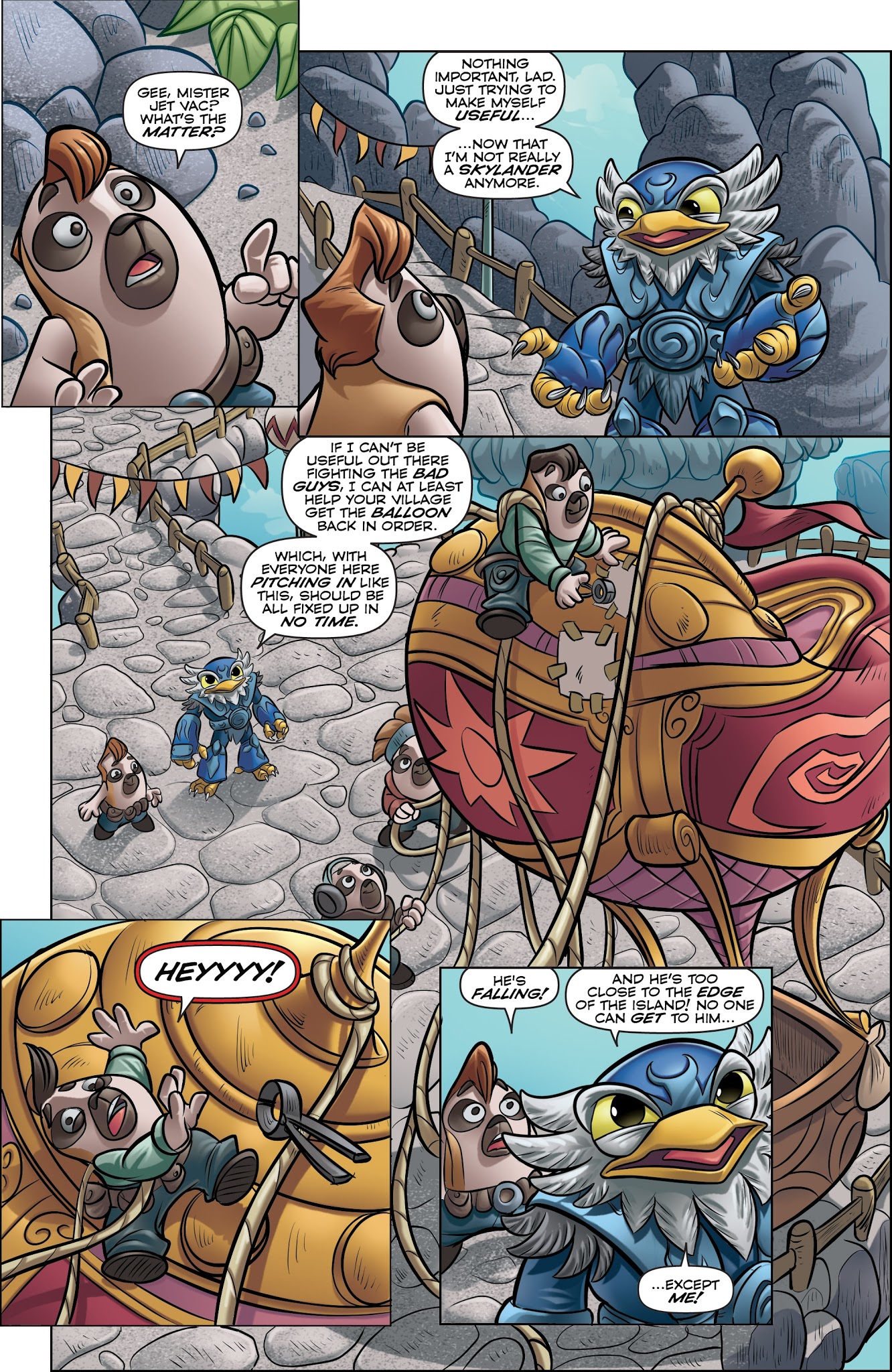Read online Skylanders Quarterly-Spyro & Friends: Full Blast comic -  Issue # Full - 28