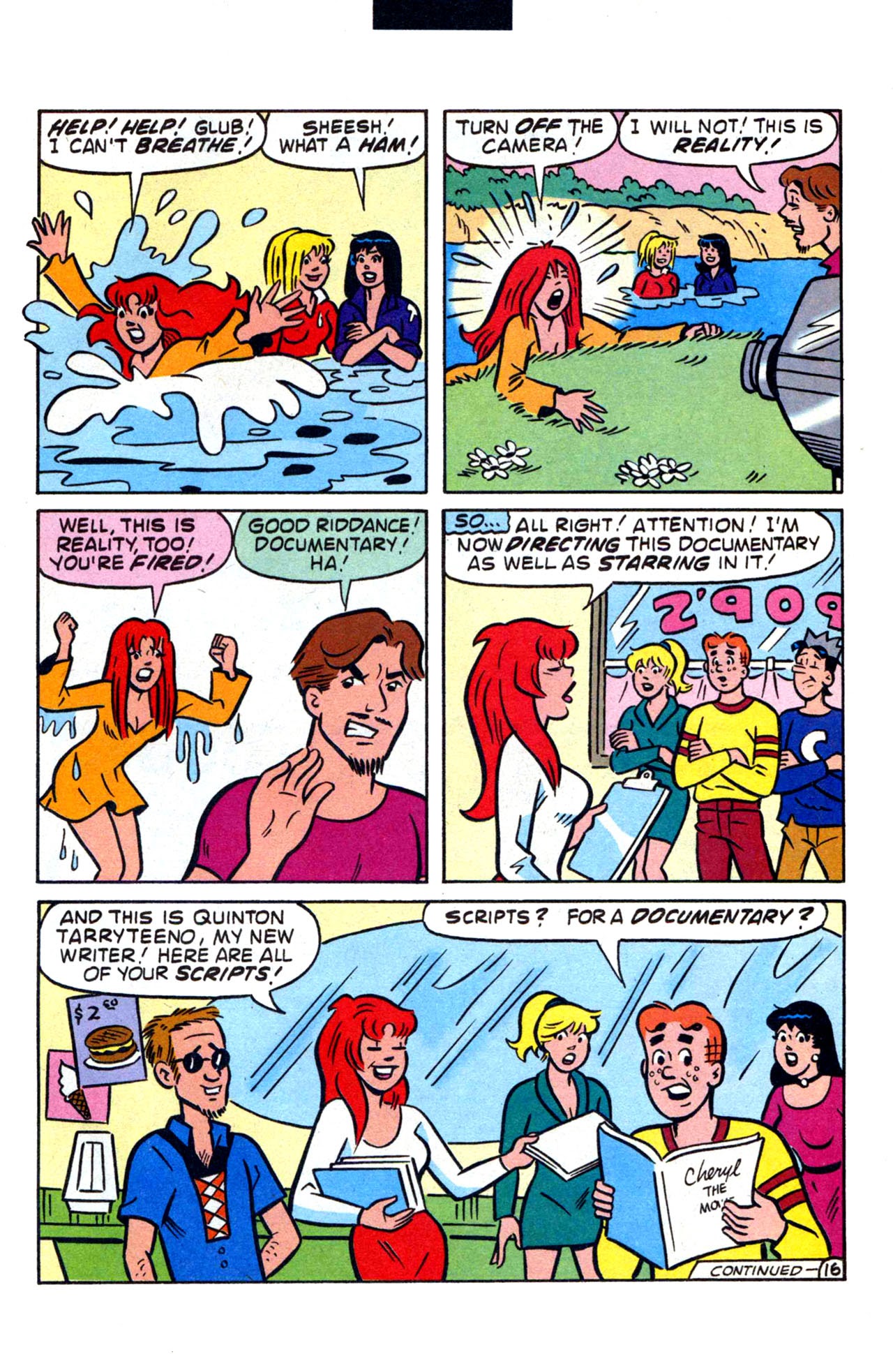 Read online Cheryl Blossom (Goes Hollywood) comic -  Issue #1 - 24