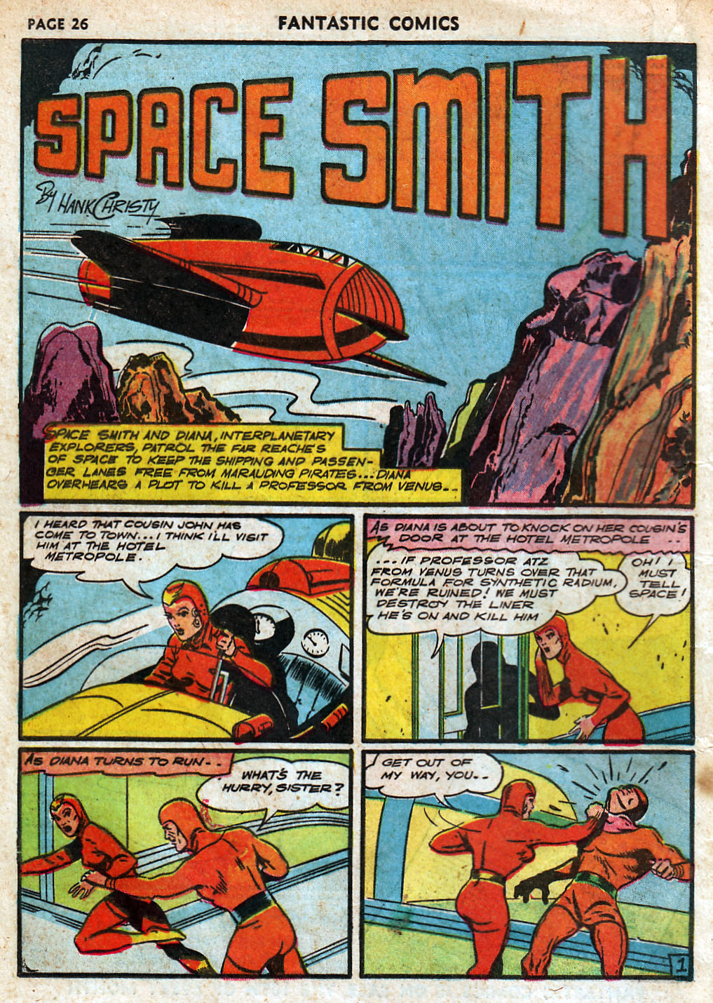 Read online Fantastic Comics comic -  Issue #18 - 28