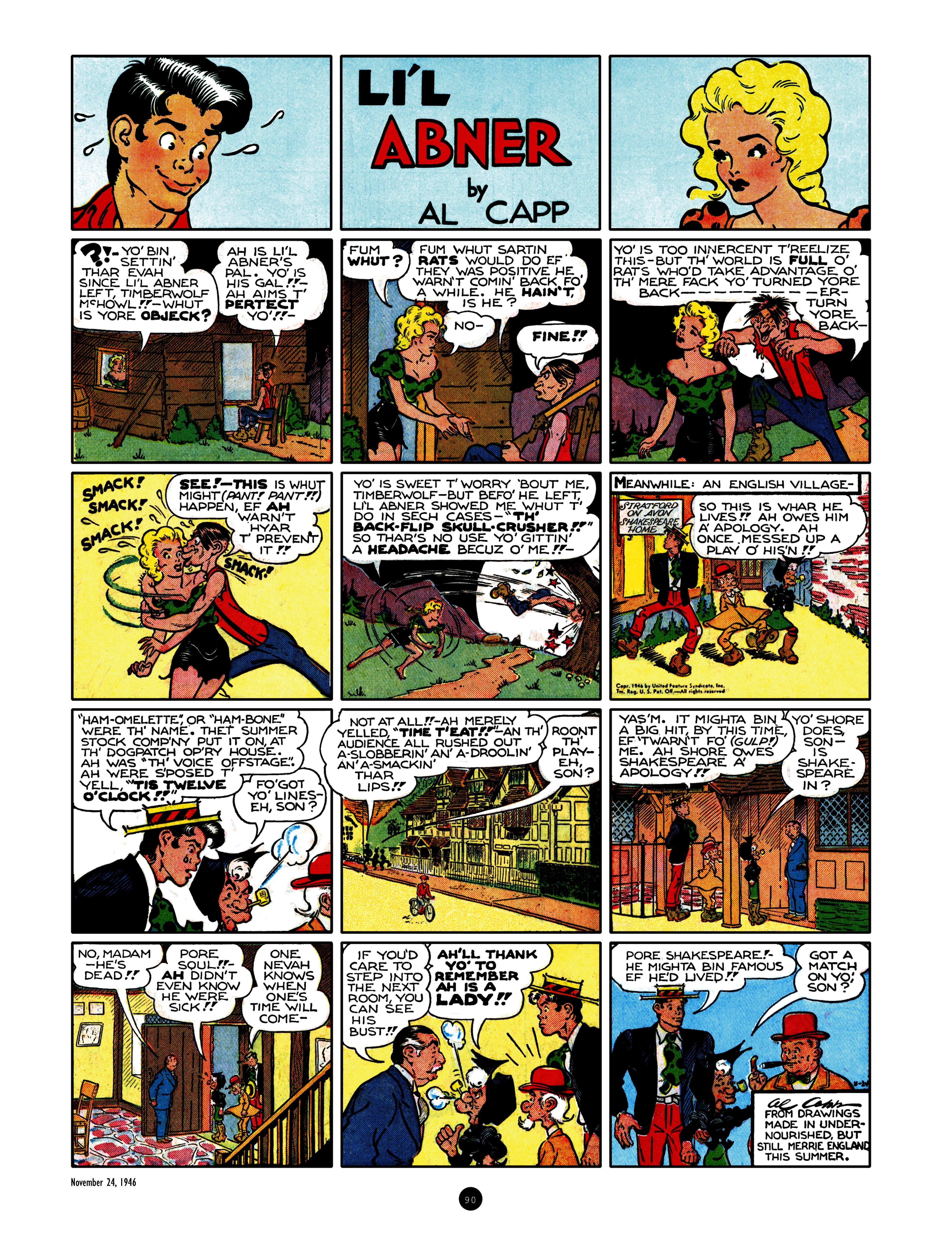 Read online Al Capp's Li'l Abner Complete Daily & Color Sunday Comics comic -  Issue # TPB 7 (Part 1) - 90