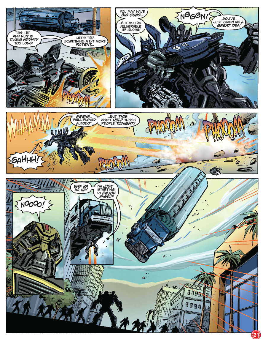 Read online Transformers: Dark of the Moon comic -  Issue #4 - 14