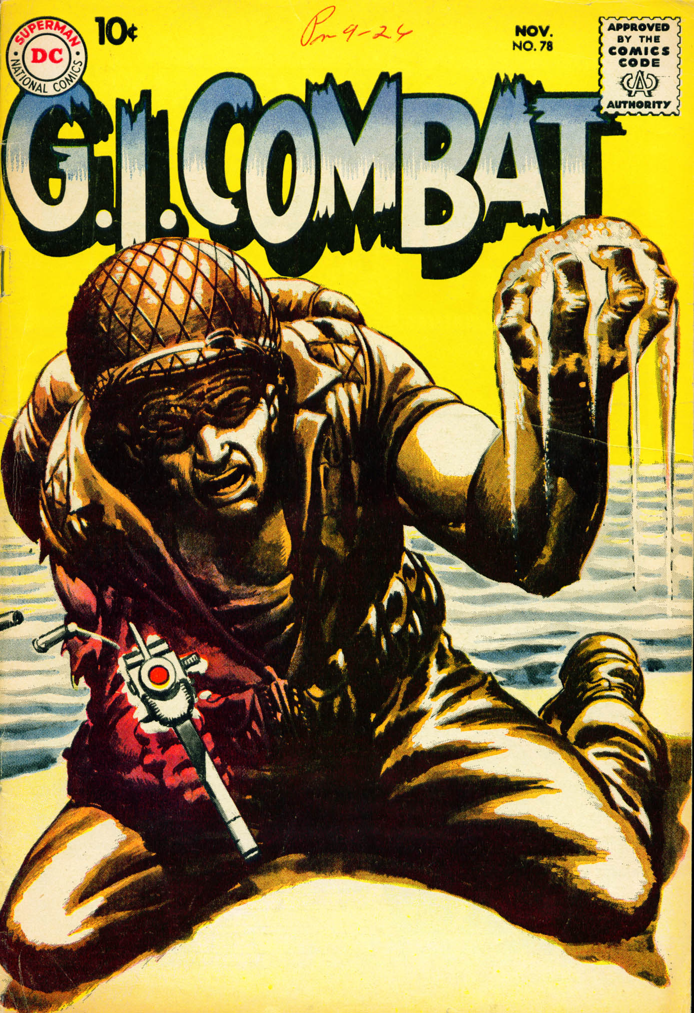 Read online G.I. Combat (1952) comic -  Issue #78 - 1