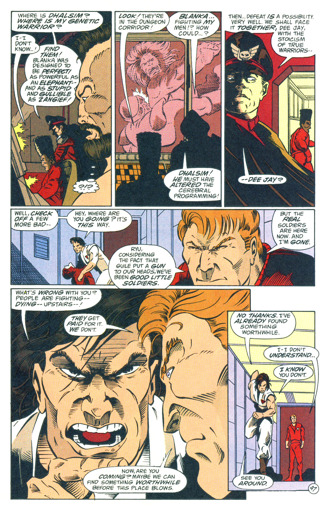 Read online Street Fighter: The Battle For Shadaloo comic -  Issue # Full - 48