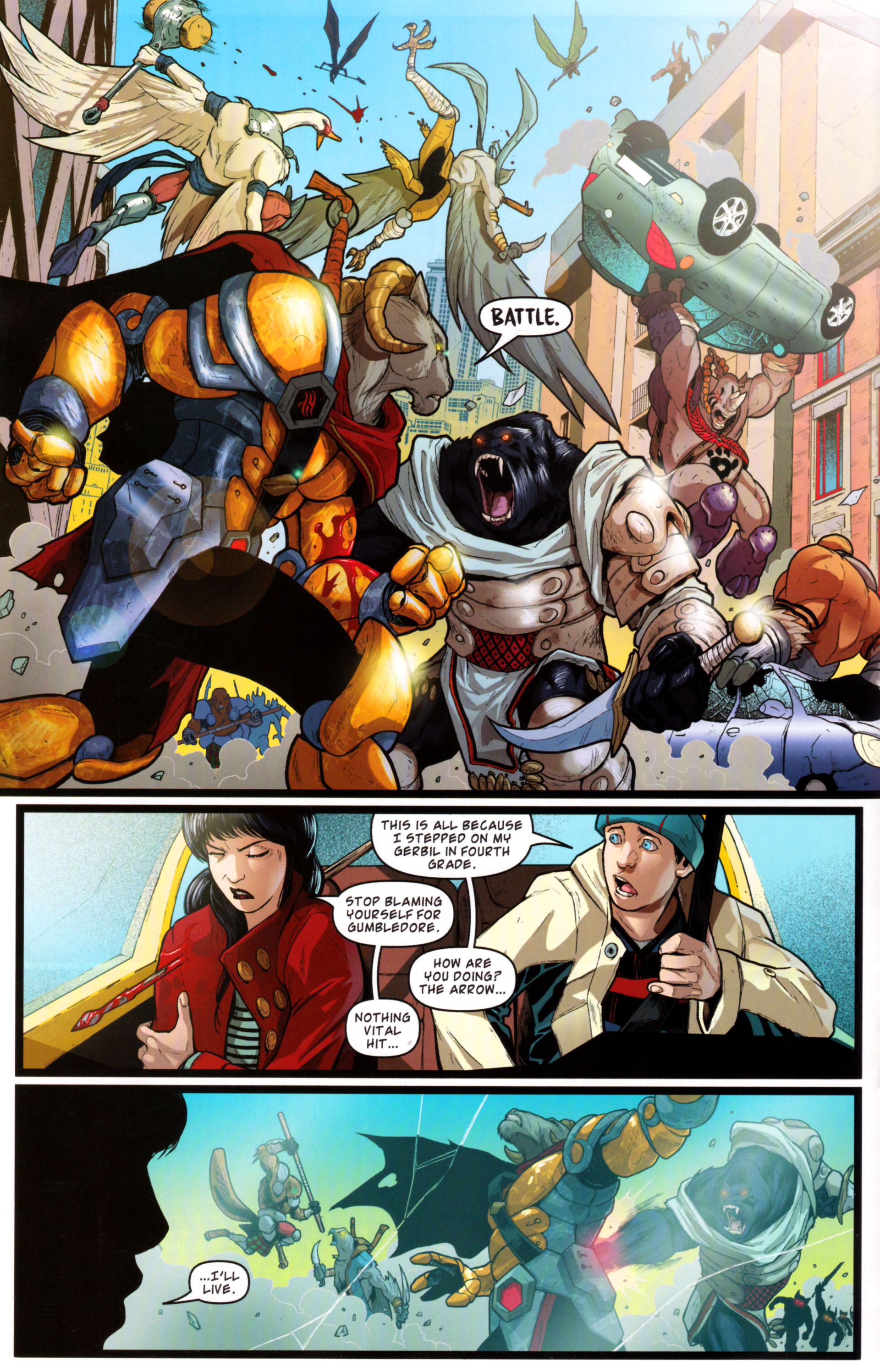 Read online Battle Beasts comic -  Issue #2 - 15