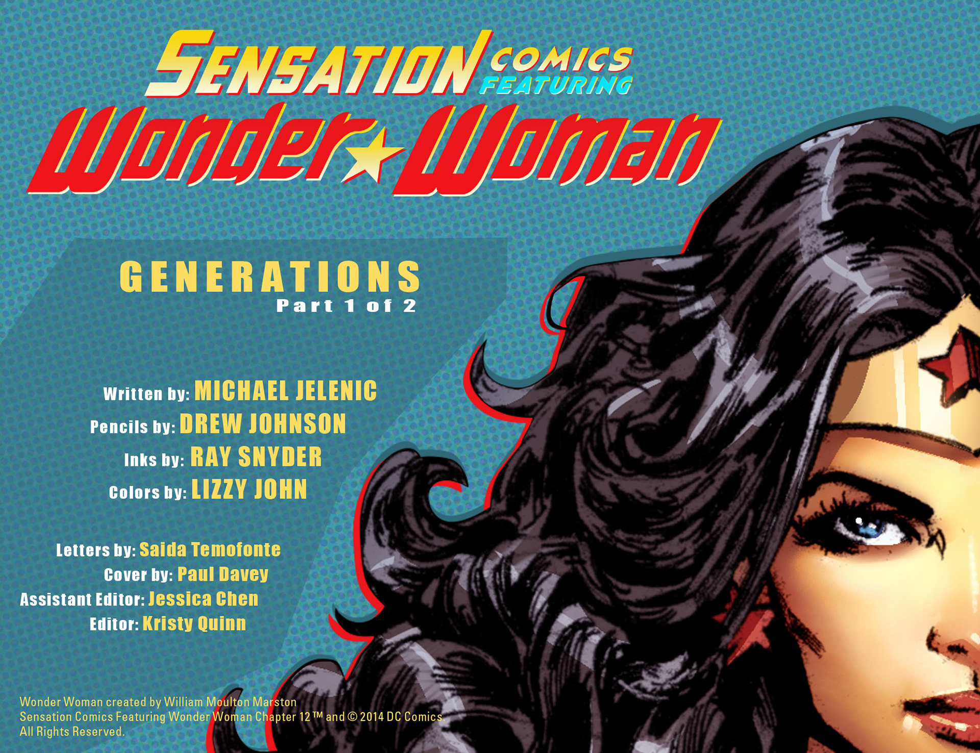 Read online Sensation Comics Featuring Wonder Woman comic -  Issue #12 - 2