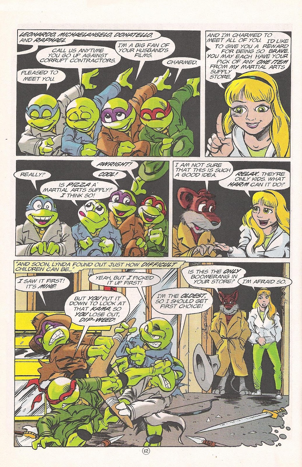 Teenage Mutant Ninja Turtles Adventures (1989) issue 72 - Page 14