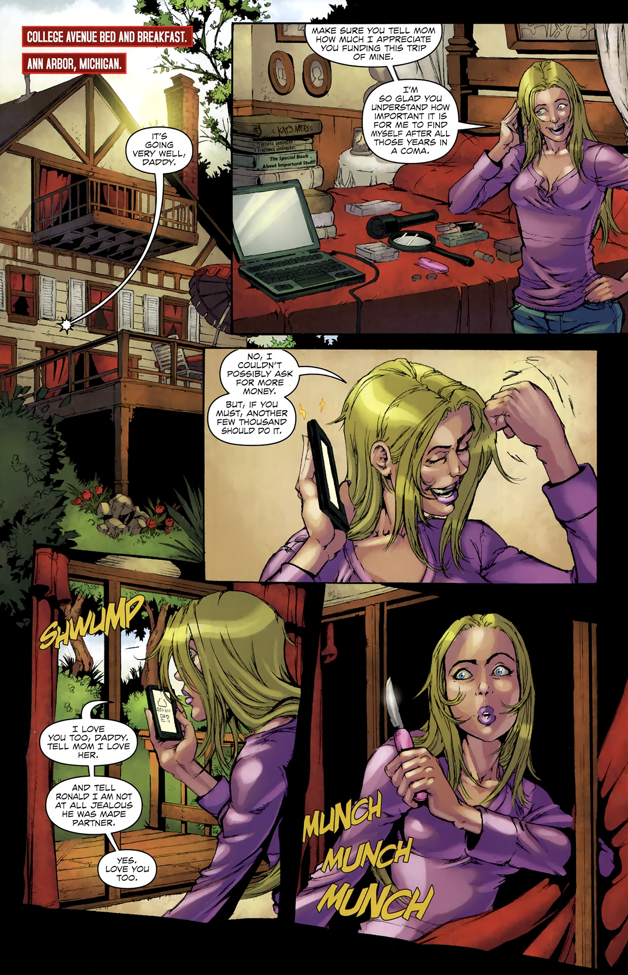 Read online Hack/Slash (2011) comic -  Issue #6 - 11