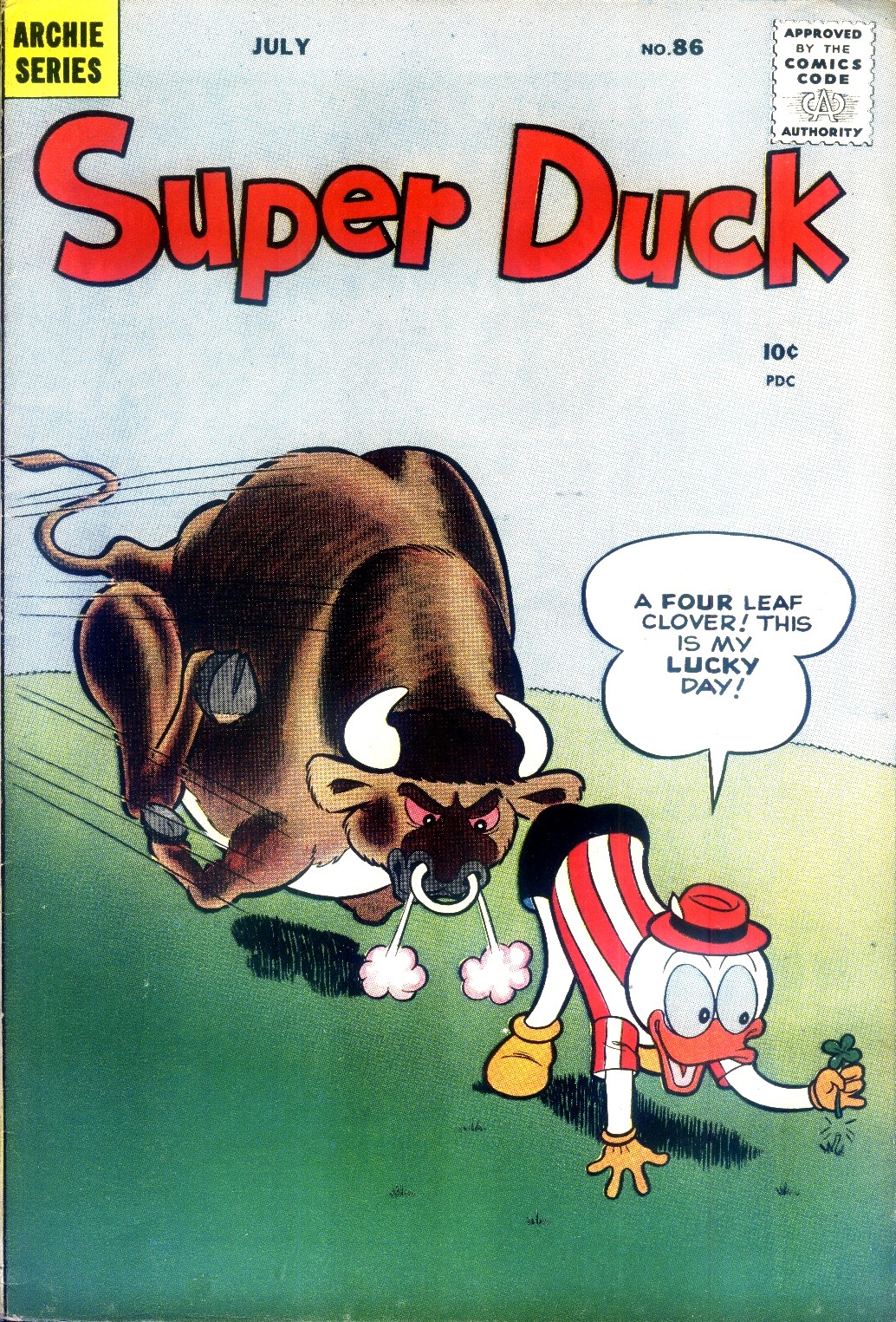 Read online Super Duck Comics comic -  Issue #86 - 1