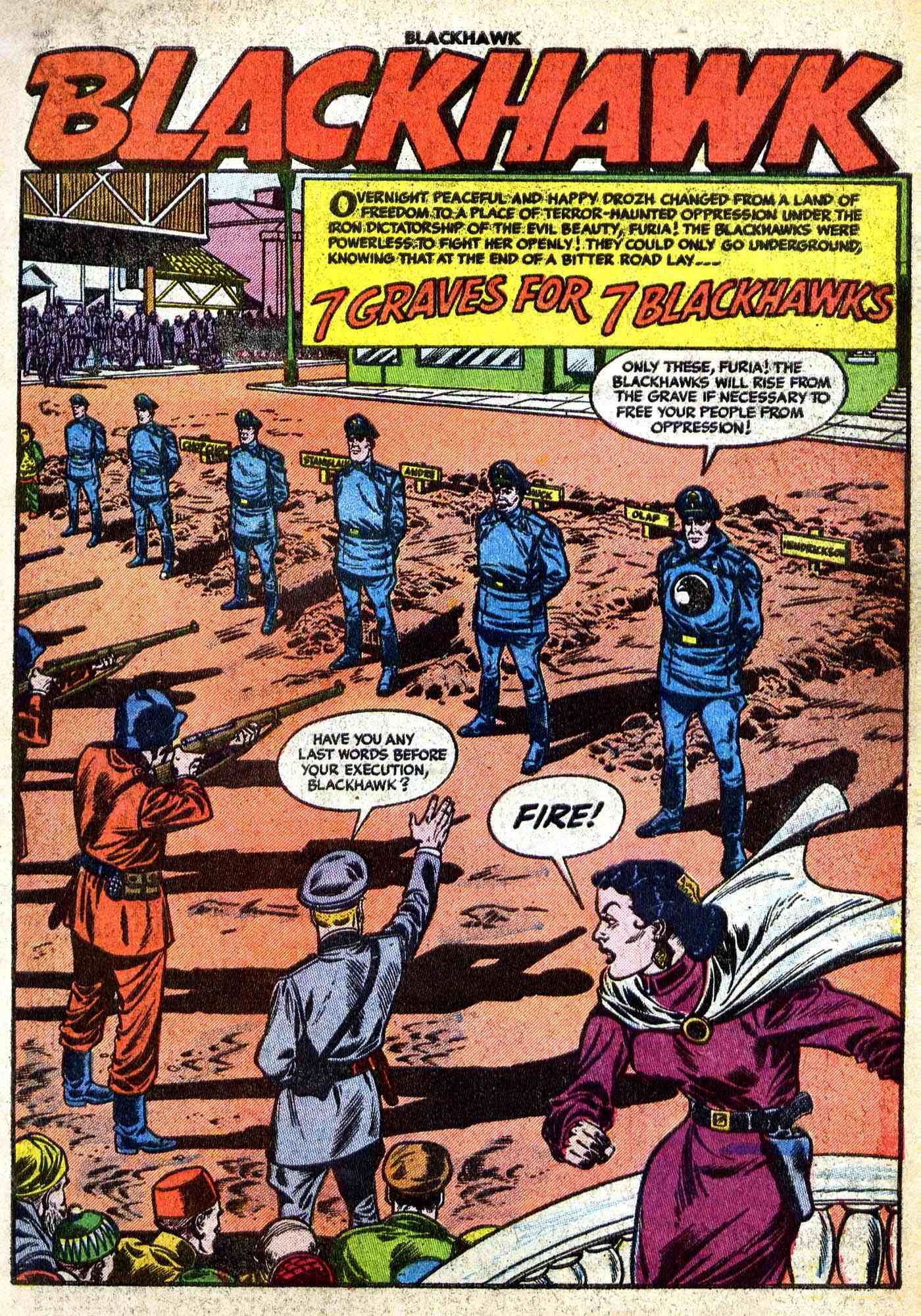 Read online Blackhawk (1957) comic -  Issue #96 - 2