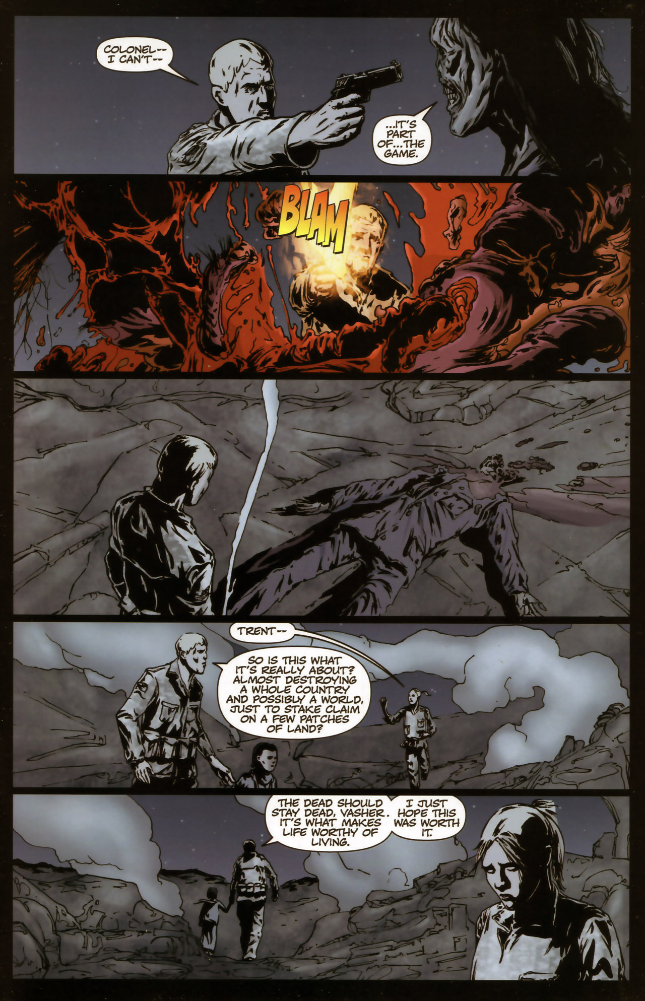 Read online ZMD: Zombies of Mass Destruction comic -  Issue #6 - 29