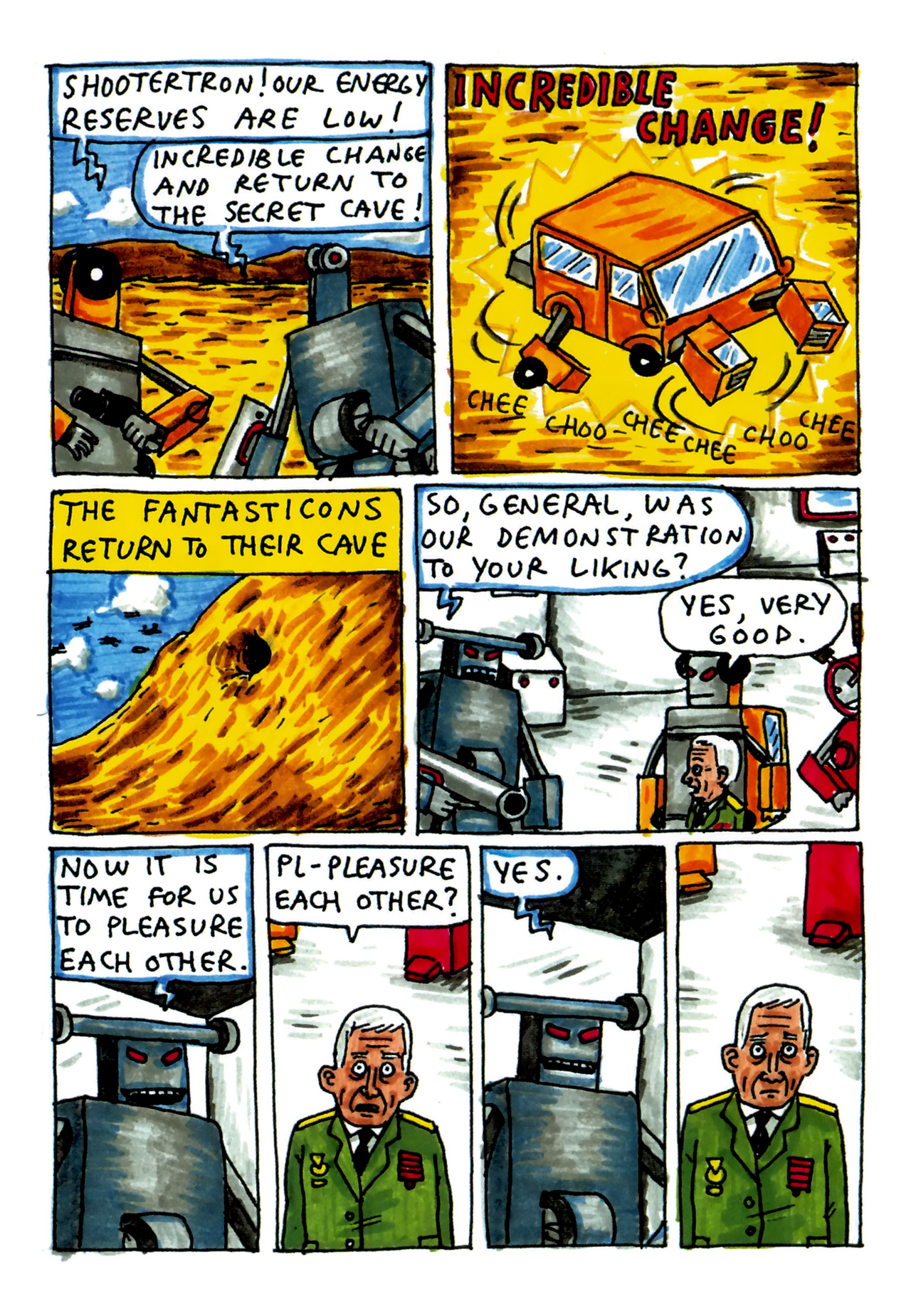 Read online Incredible Change-Bots comic -  Issue # TPB 1 - 61