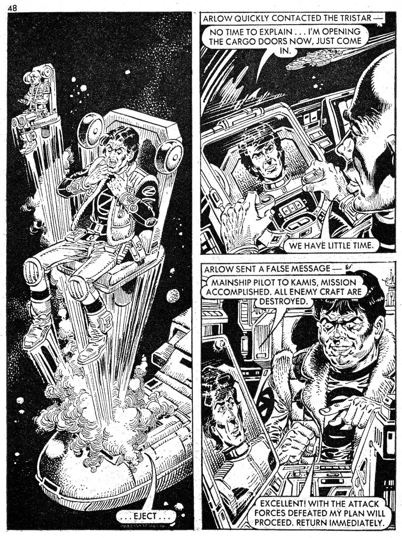 Read online Starblazer comic -  Issue #132 - 48