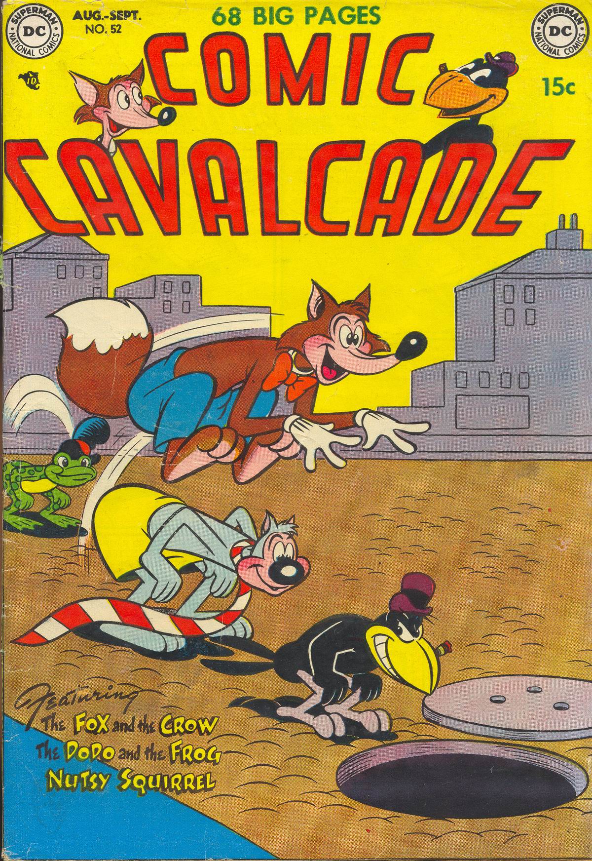 Read online Comic Cavalcade comic -  Issue #52 - 1