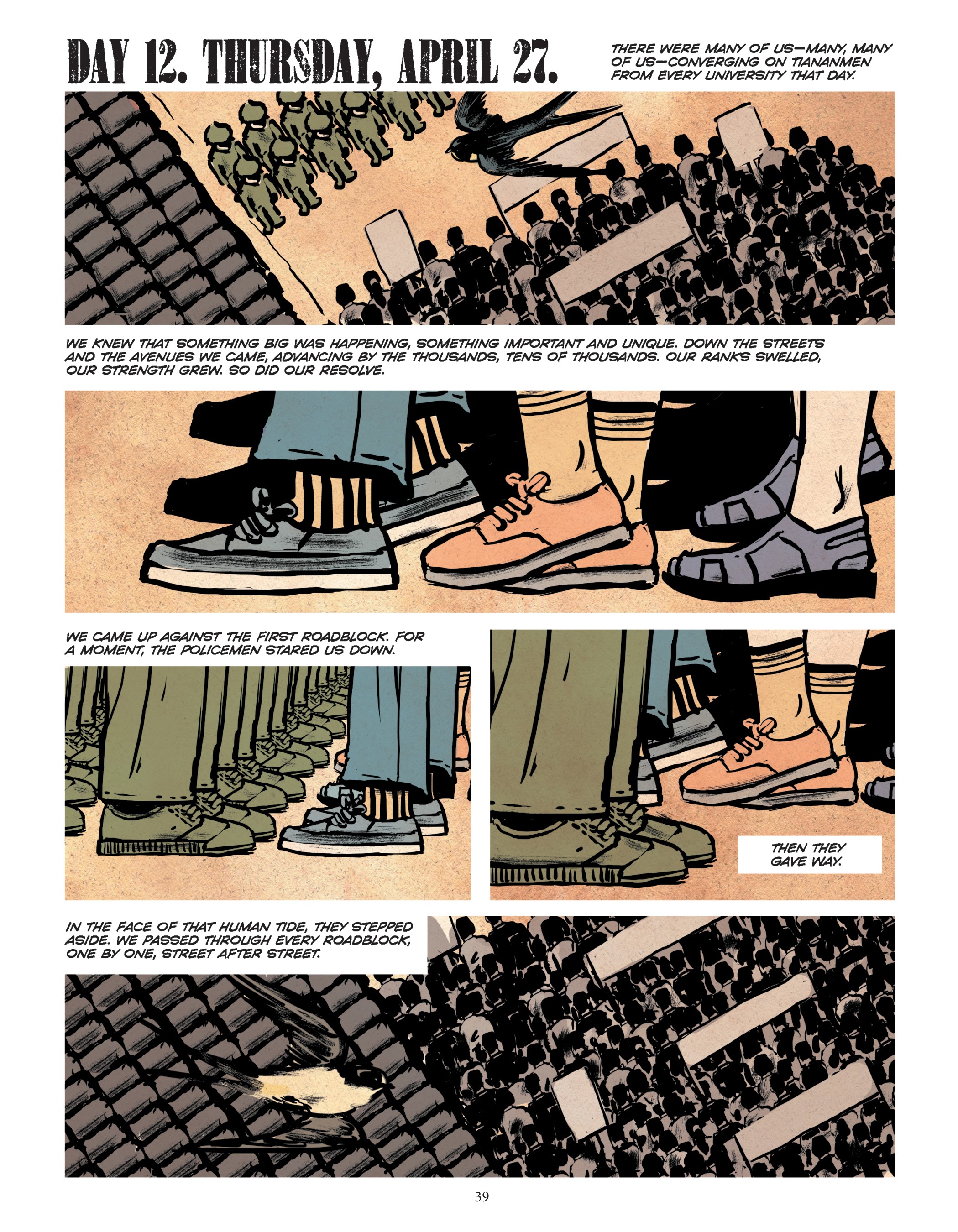 Read online Tiananmen 1989: Our Shattered Hopes comic -  Issue # TPB - 43