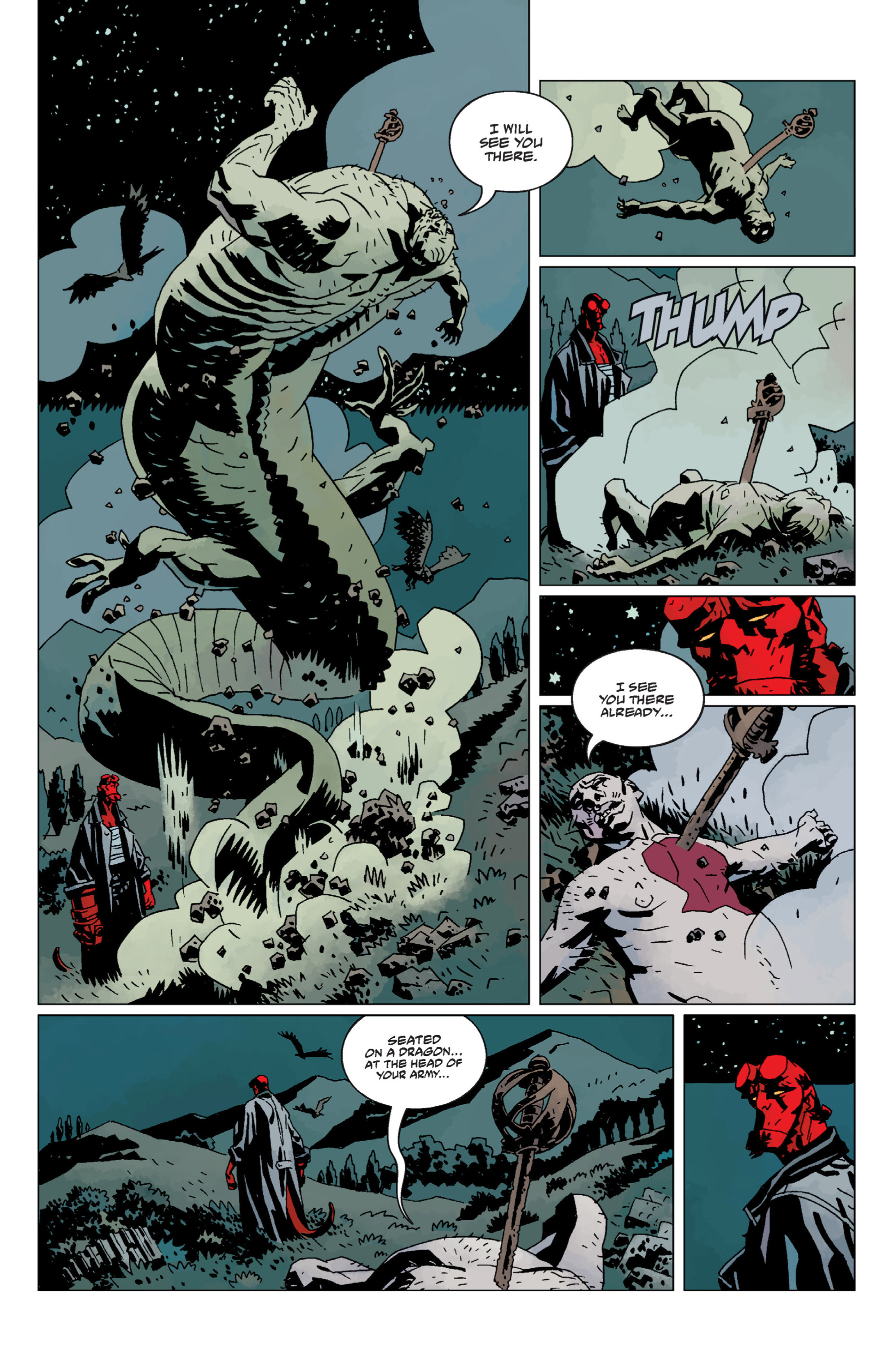 Read online Hellboy comic -  Issue #8 - 159