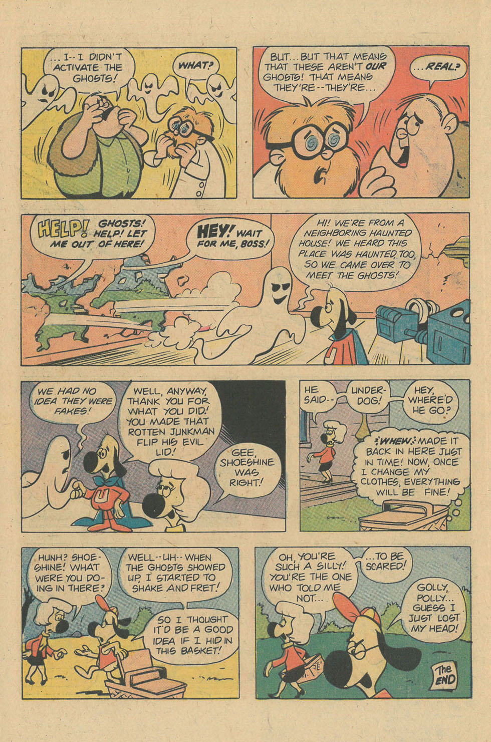 Read online Underdog (1975) comic -  Issue #9 - 10