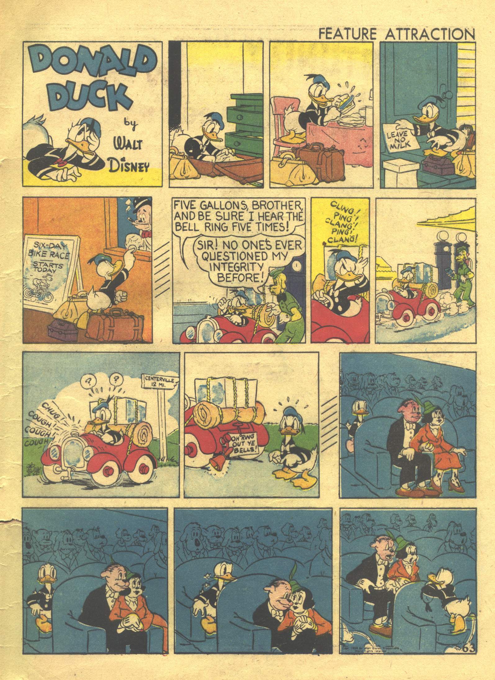 Read online Walt Disney's Comics and Stories comic -  Issue #16 - 65