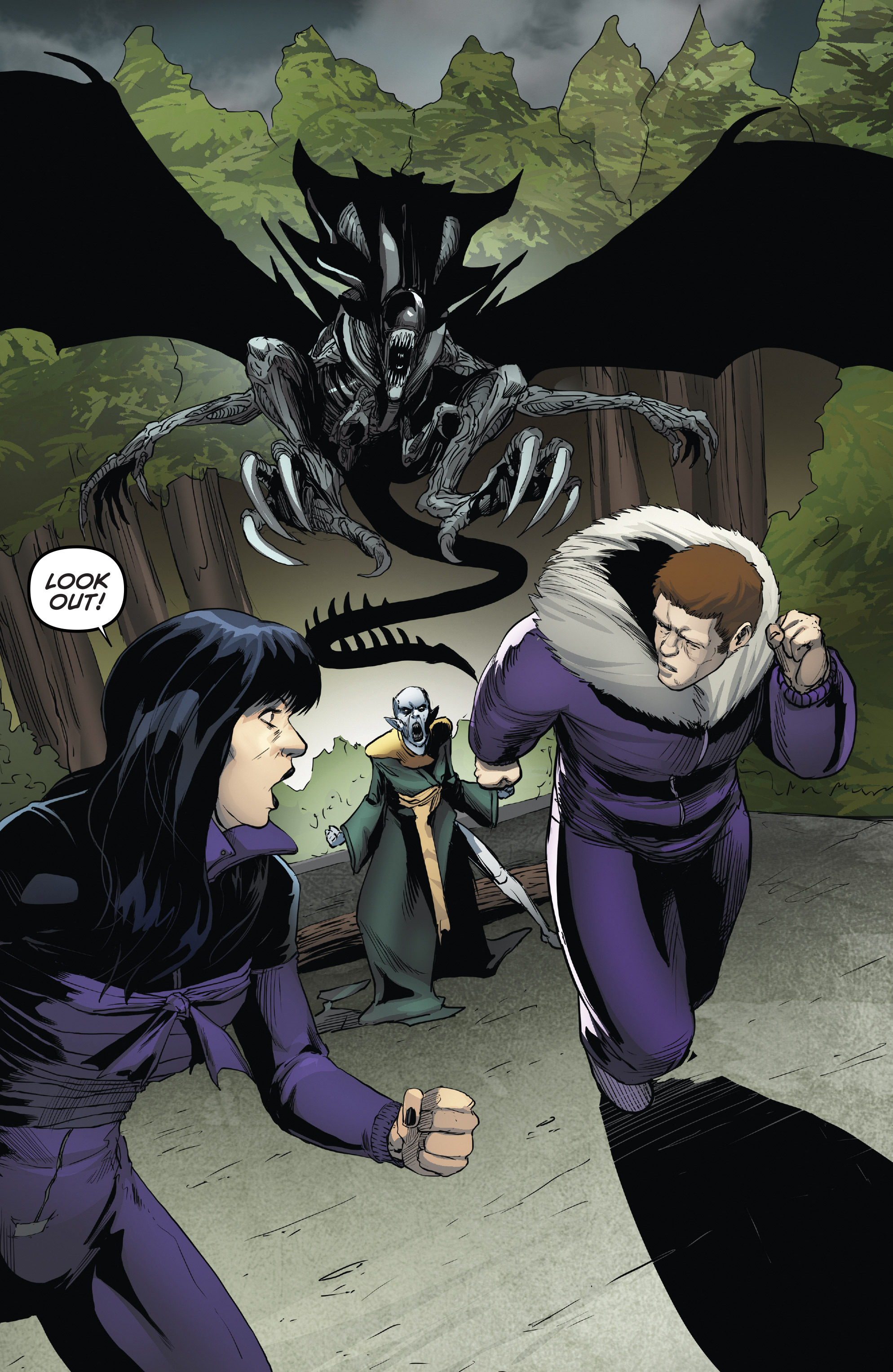 Read online Aliens/Vampirella comic -  Issue #5 - 3