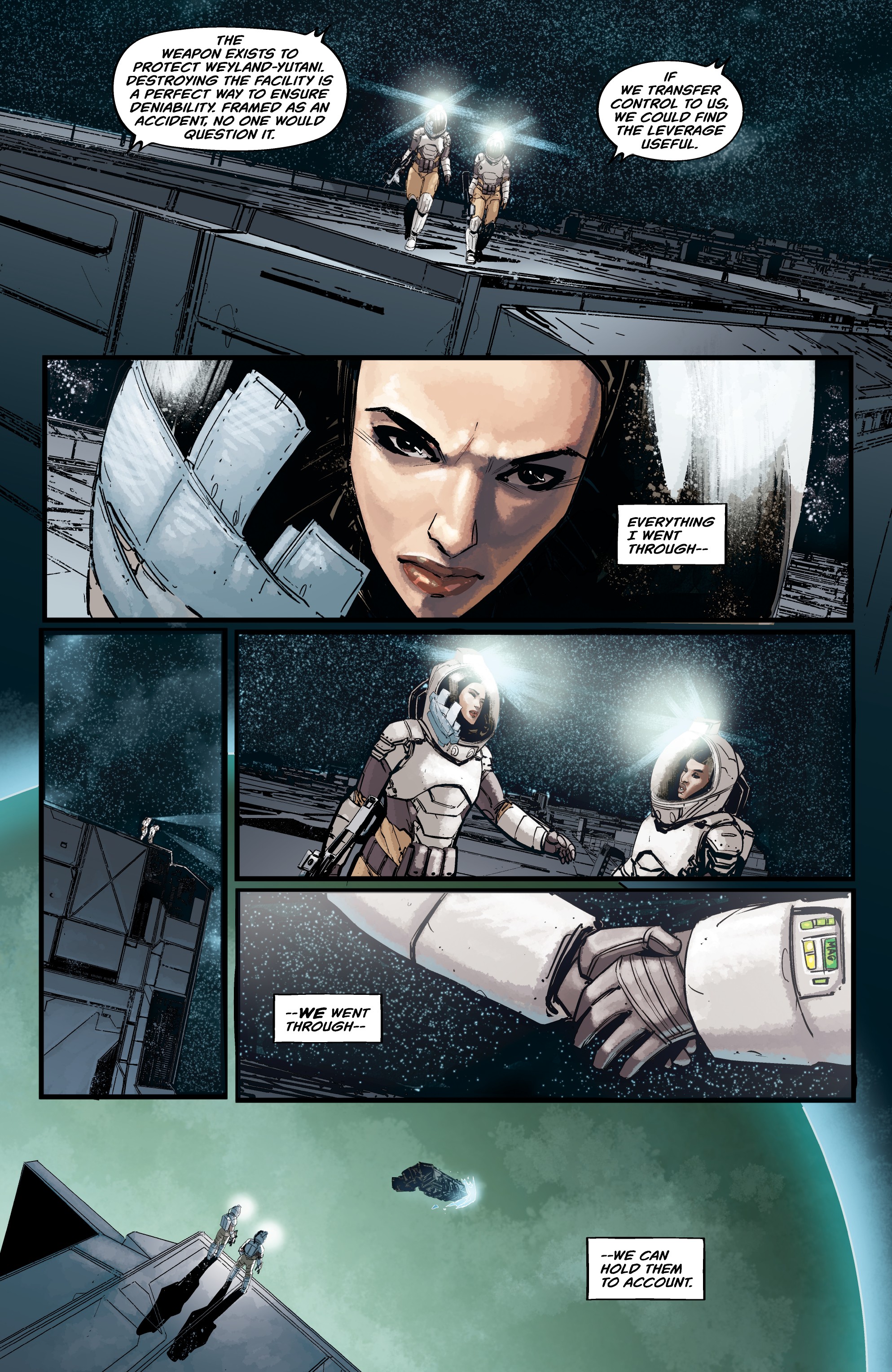 Read online Aliens: Resistance comic -  Issue #2 - 16