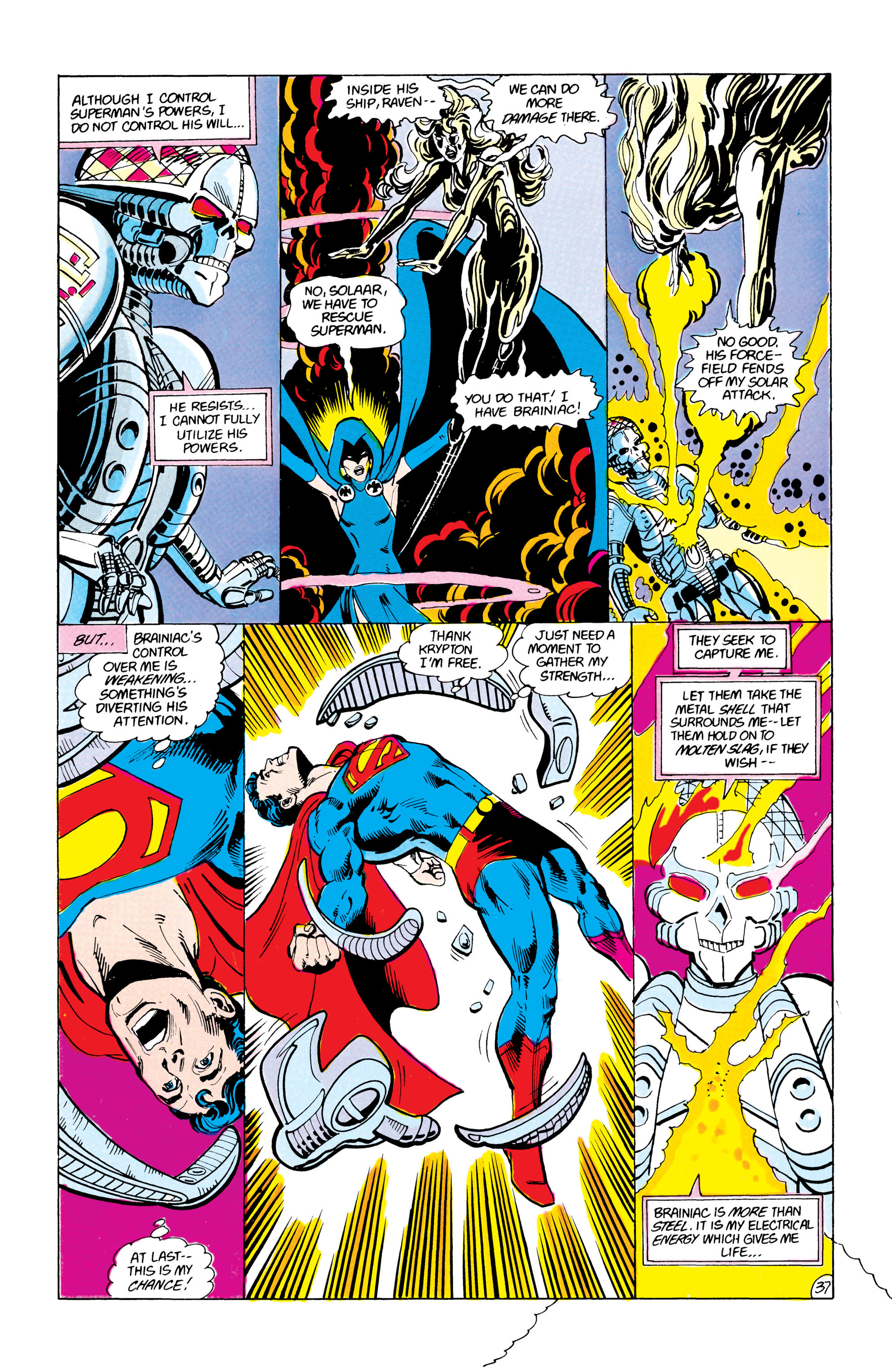 Read online The New Teen Titans (1984) comic -  Issue # _Annual 1 - 38