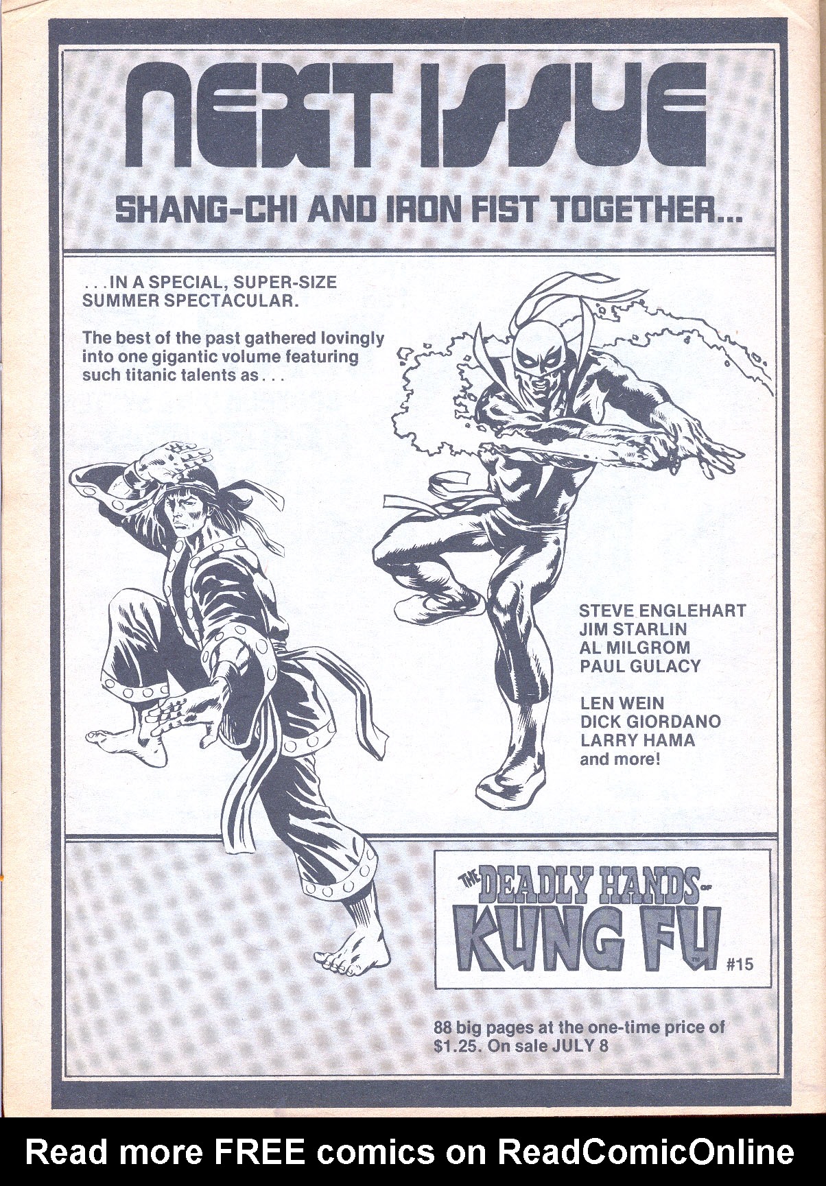 The Deadly Hands of Kung Fu Issue #14 #15 - English 55