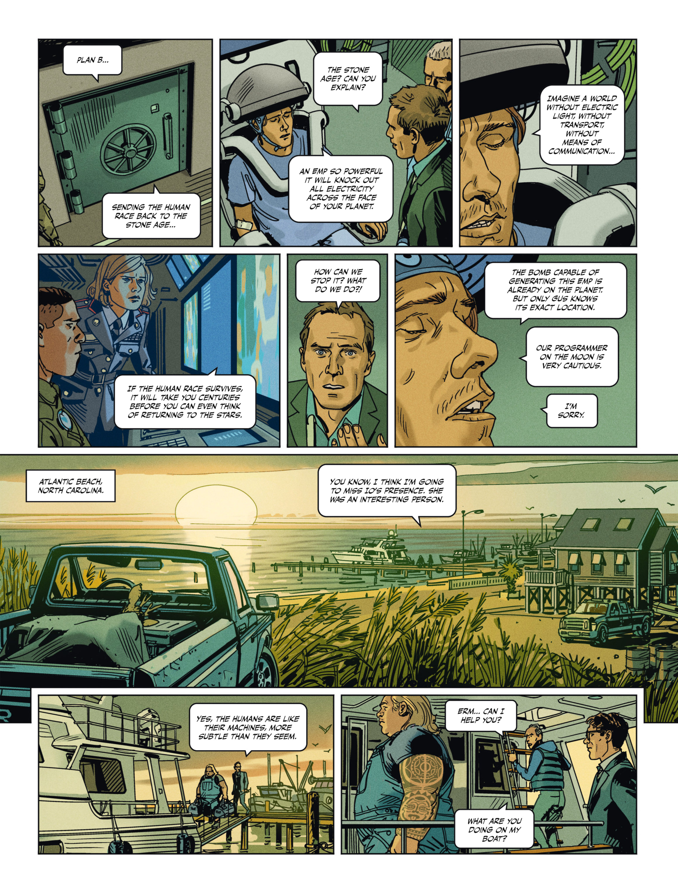 Read online Exo comic -  Issue #2 - 44