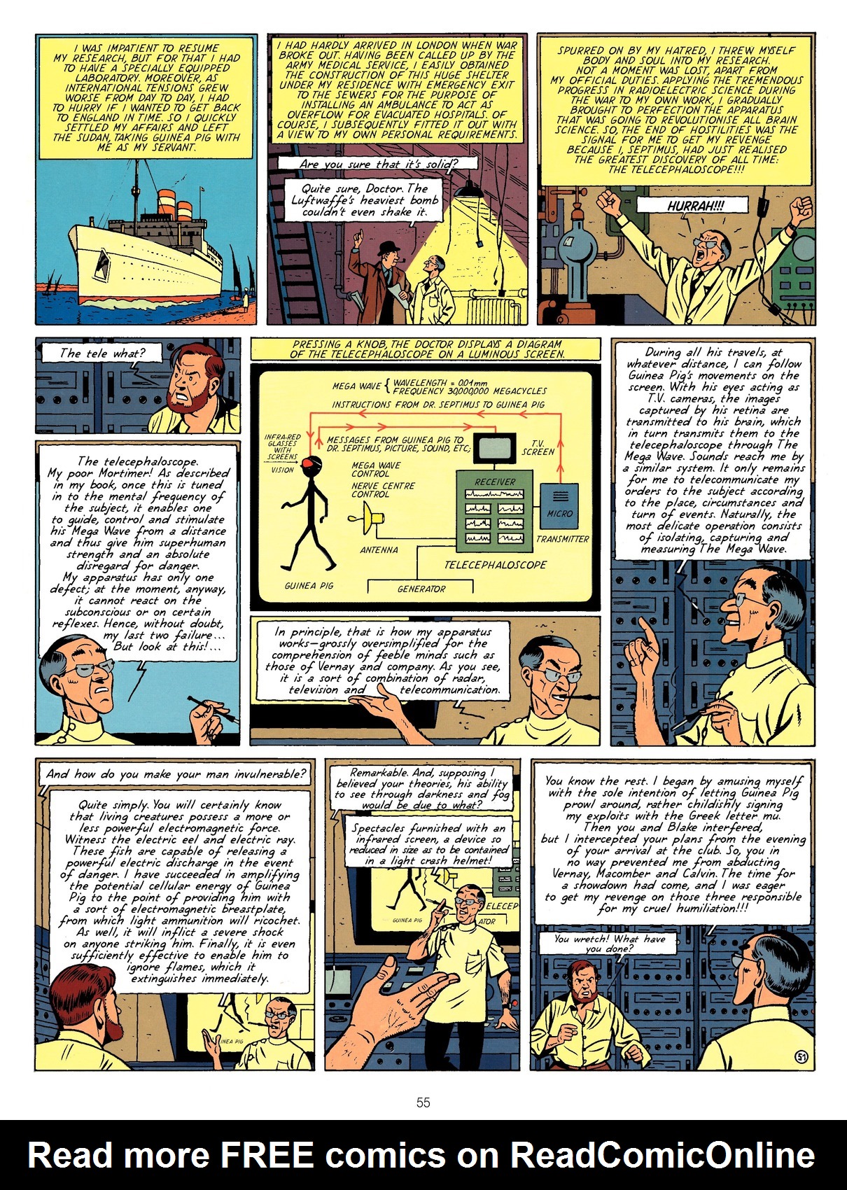 Read online Blake & Mortimer comic -  Issue #1 - 57