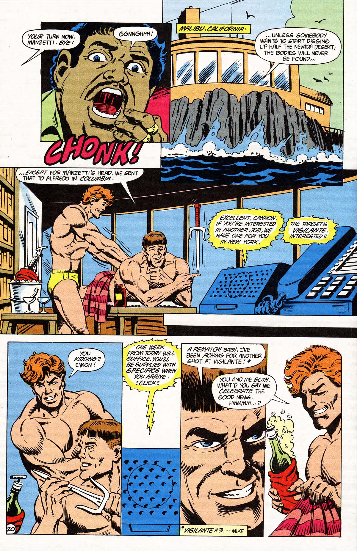 Read online Vigilante (1983) comic -  Issue #35 - 24