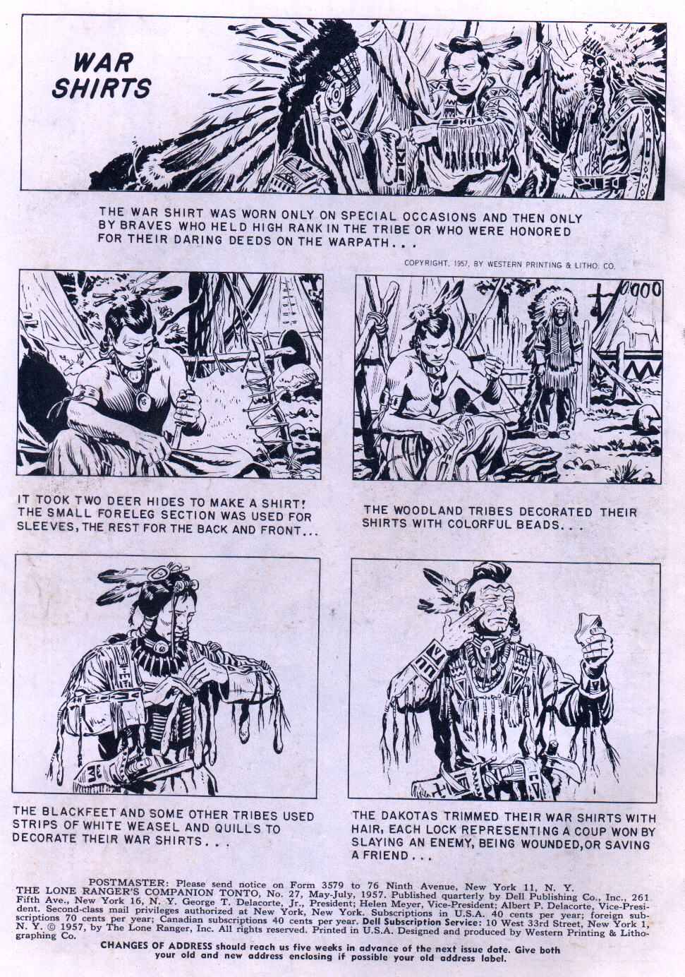 Read online Lone Ranger's Companion Tonto comic -  Issue #27 - 2
