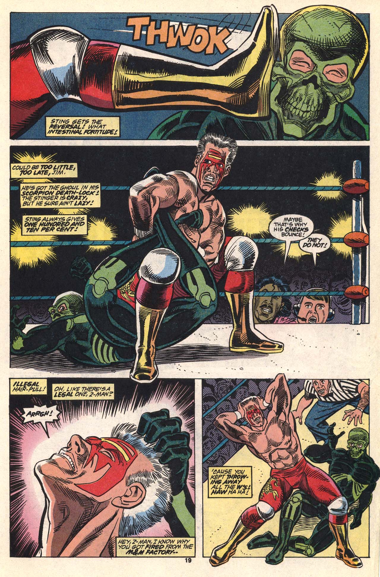 Read online WCW World Championship Wrestling comic -  Issue #4 - 20