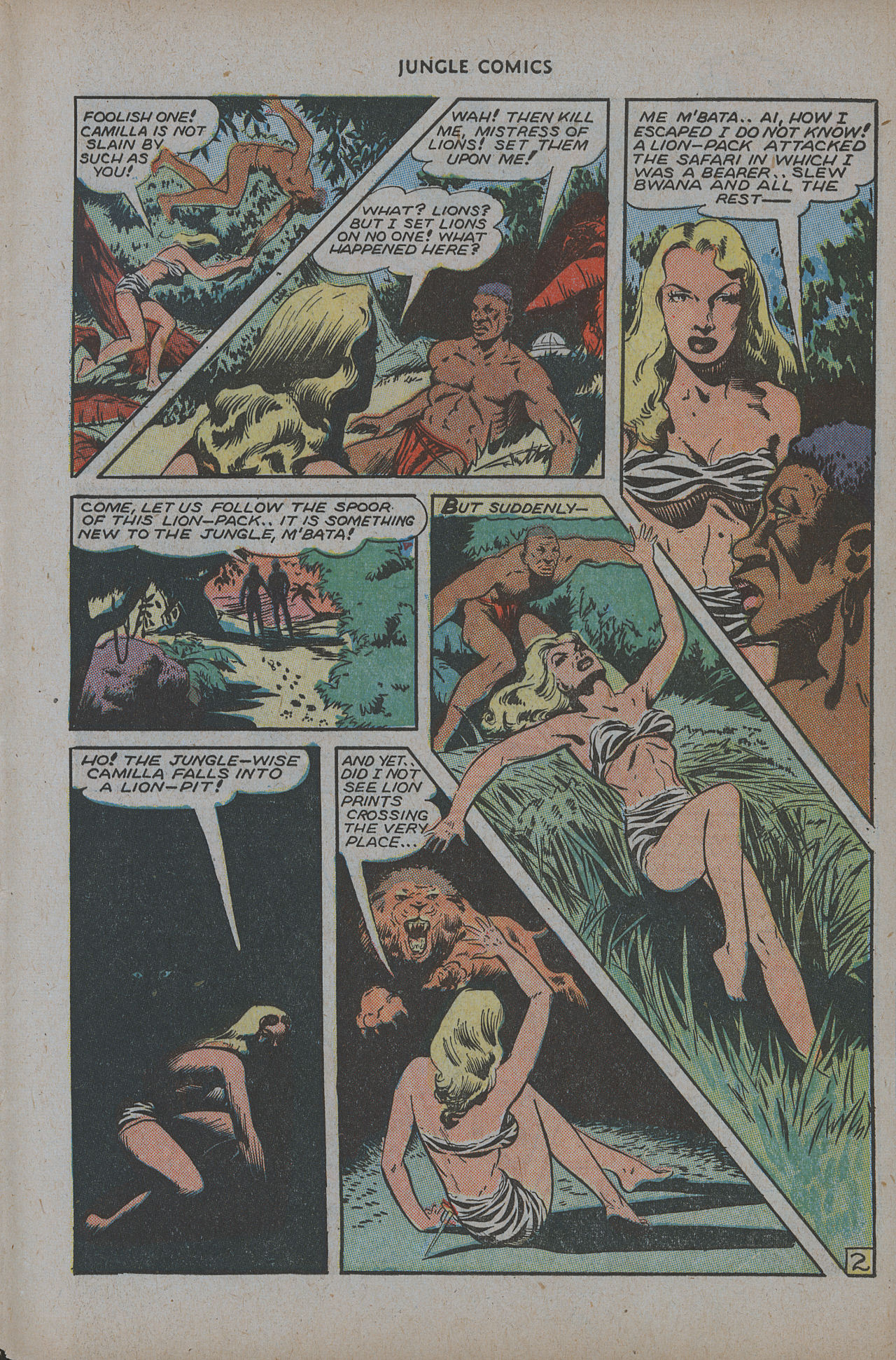 Read online Jungle Comics comic -  Issue #72 - 31
