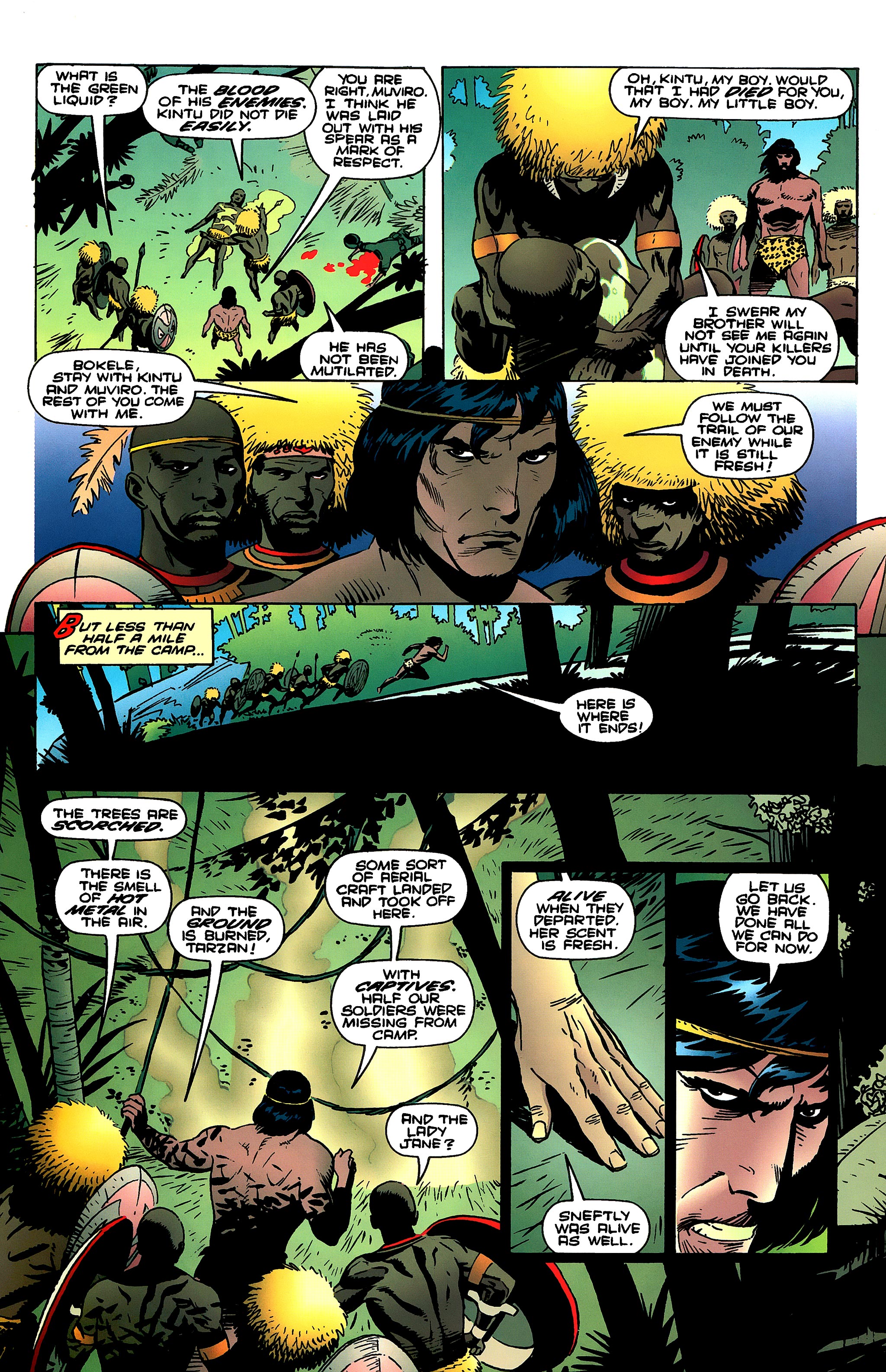 Read online Tarzan vs. Predator at the Earth's Core comic -  Issue #1 - 17
