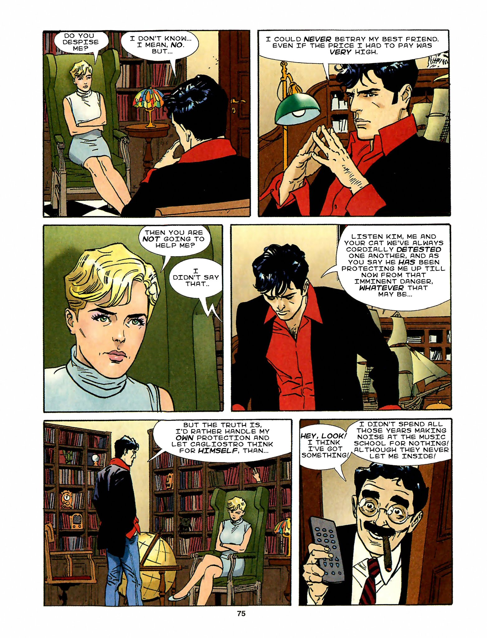 Read online Dylan Dog (1986) comic -  Issue #241 - 74