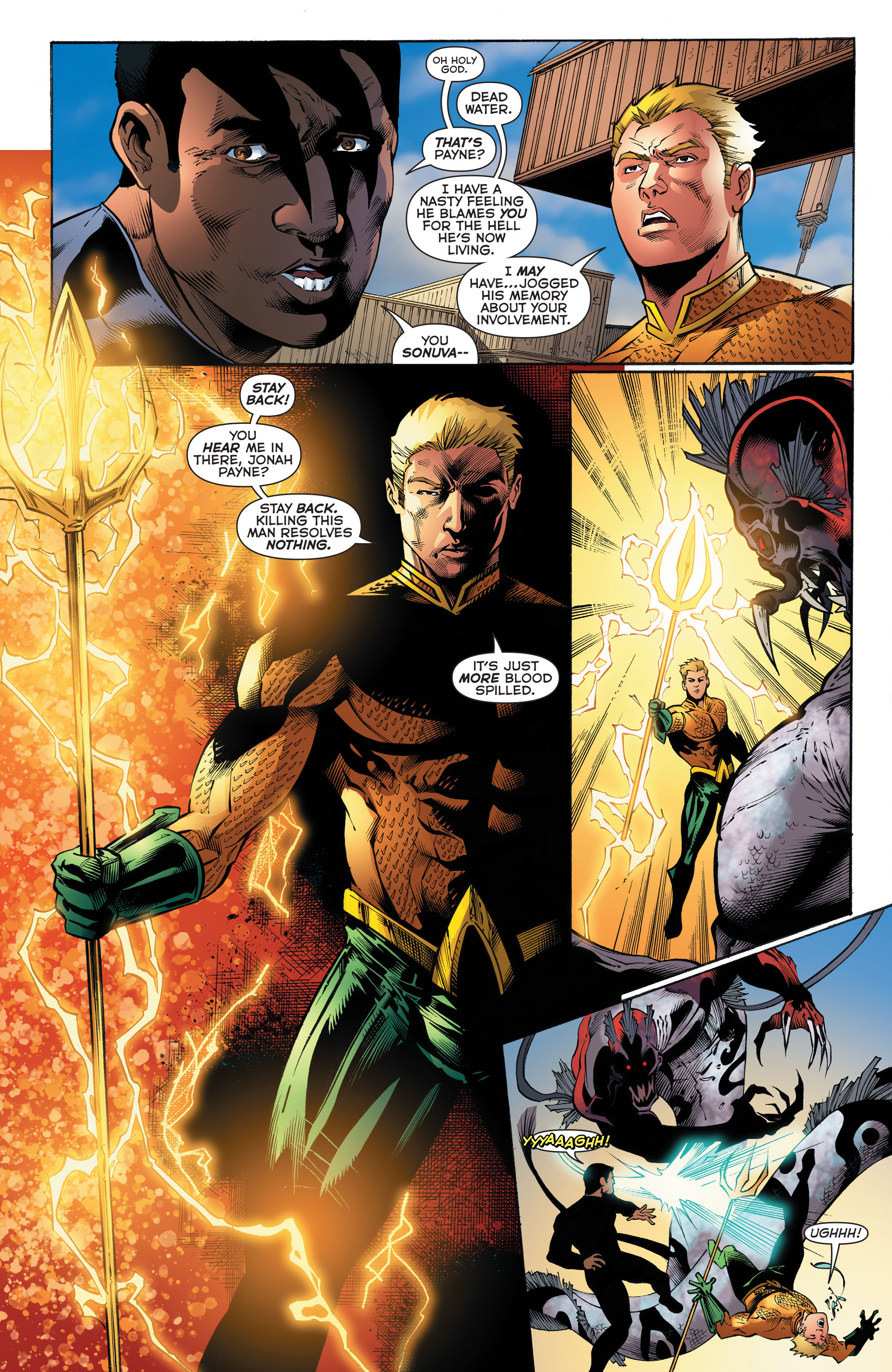 Read online Aquaman (2011) comic -  Issue #52 - 17
