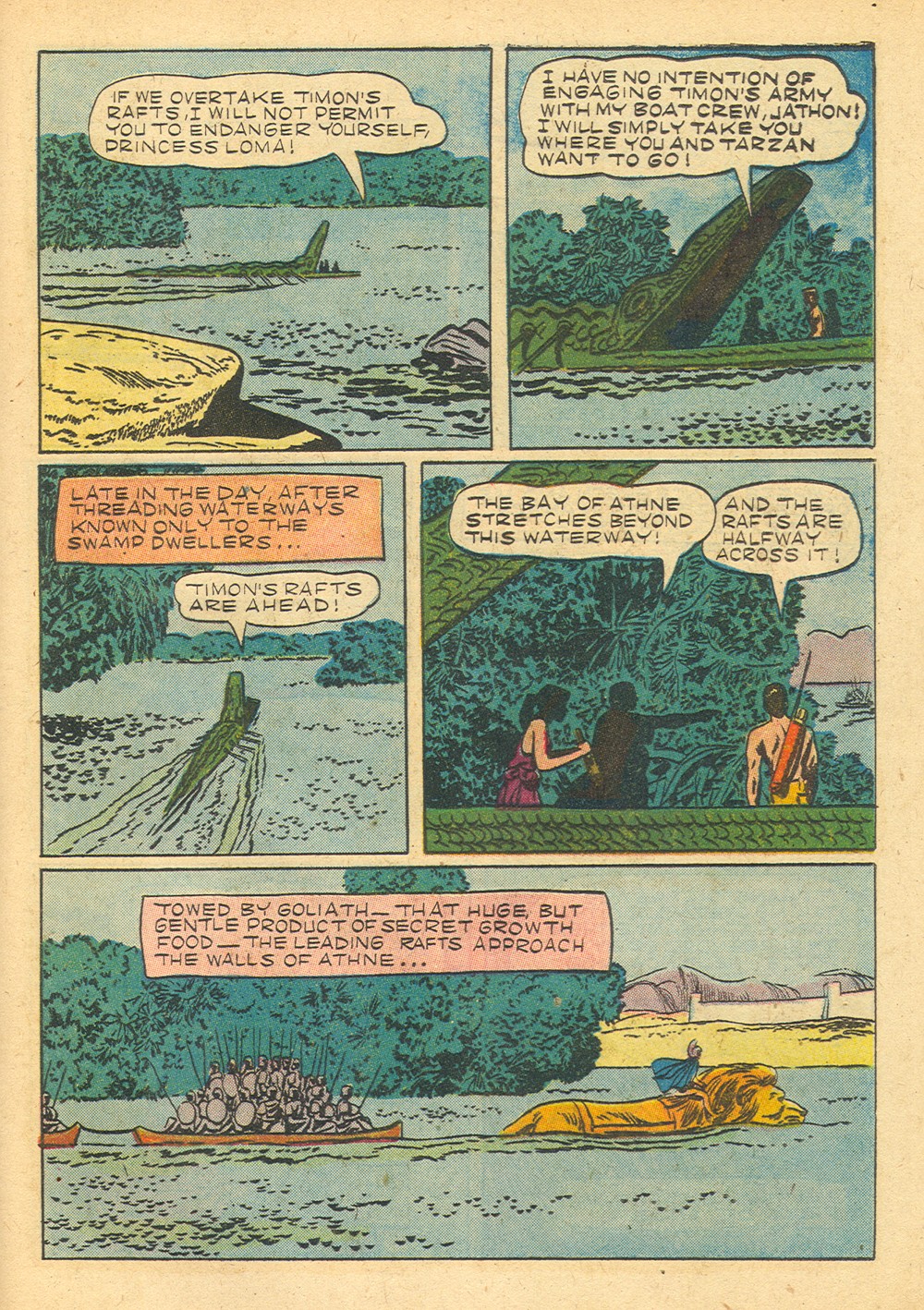 Read online Tarzan (1948) comic -  Issue #45 - 37